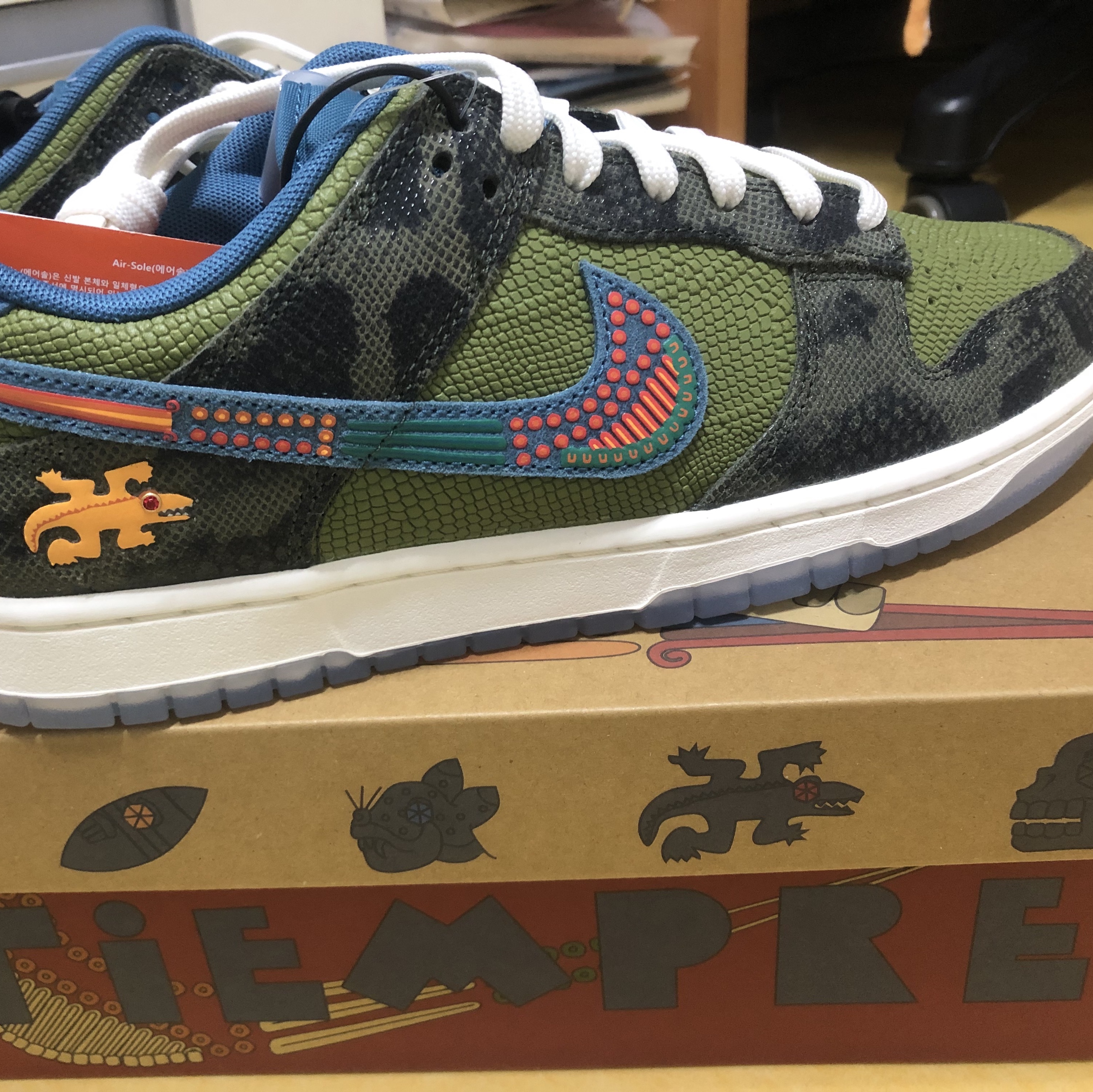 Nike Dunk Low Premium Siempre Familia 착용 스타일 - 2