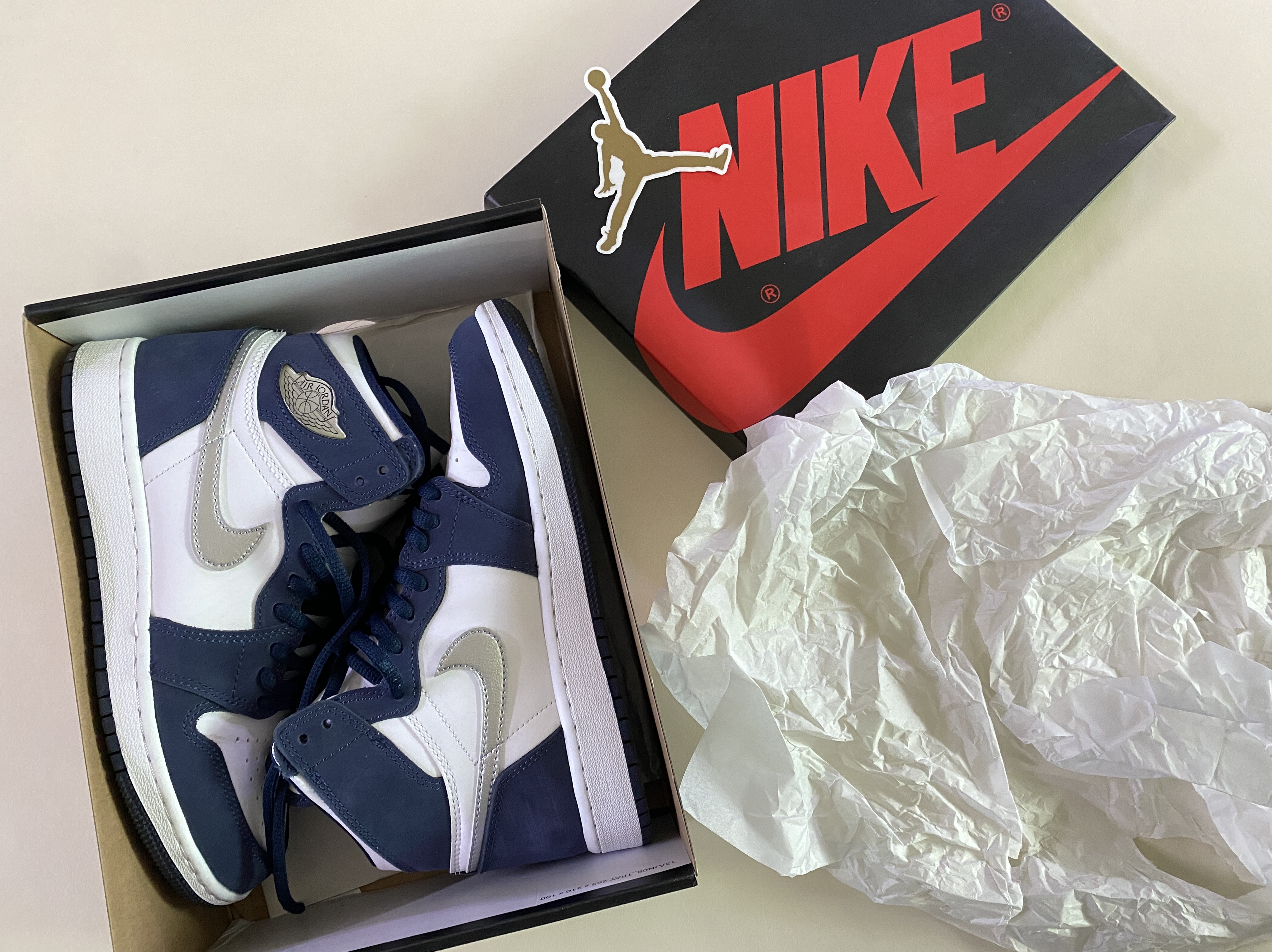(GS) Jordan 1 Retro High OG CO.JP Midnight Navy 착용 스타일