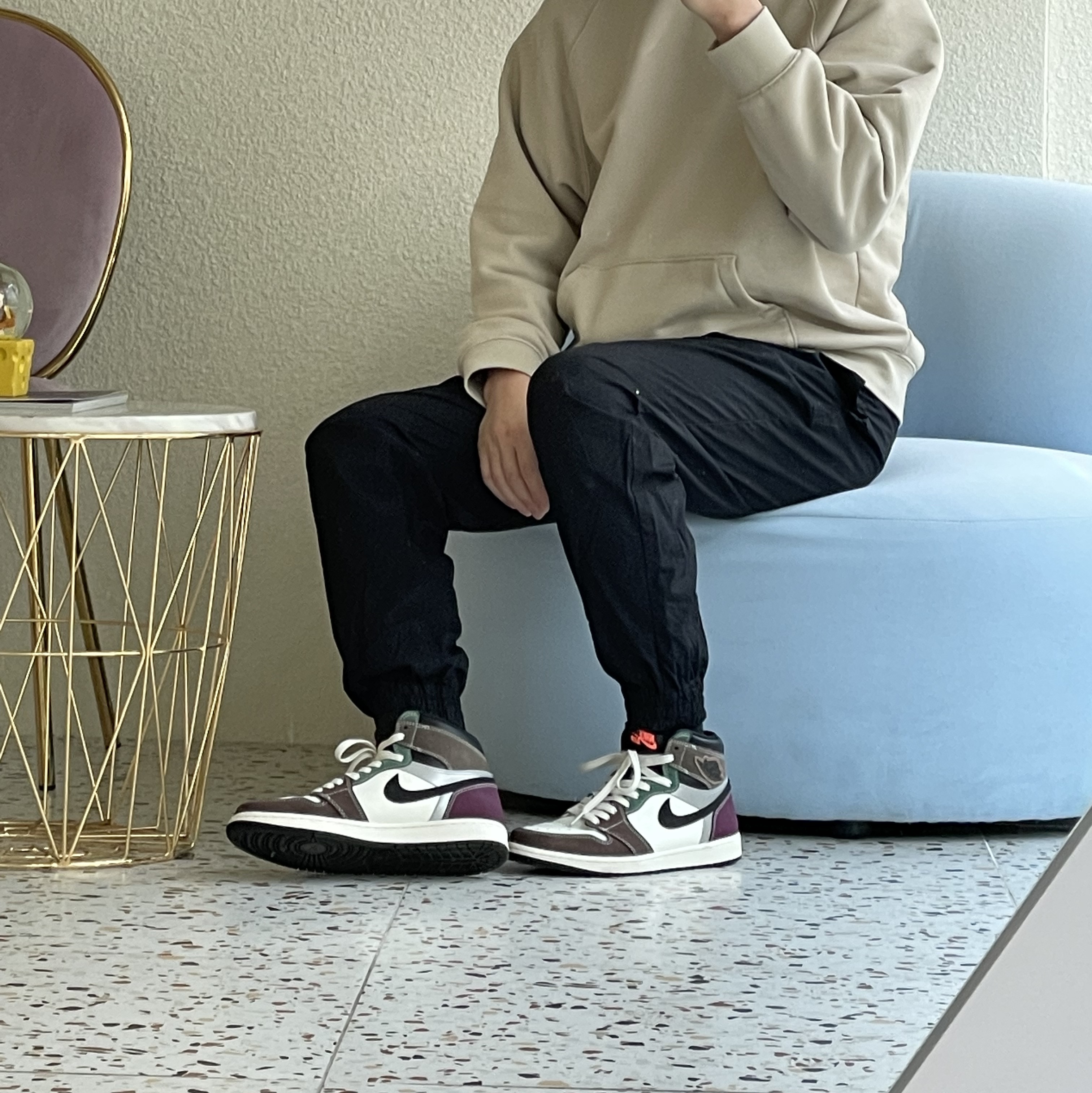 Jordan 1 Retro High OG Craft 착용 스타일 - 1
