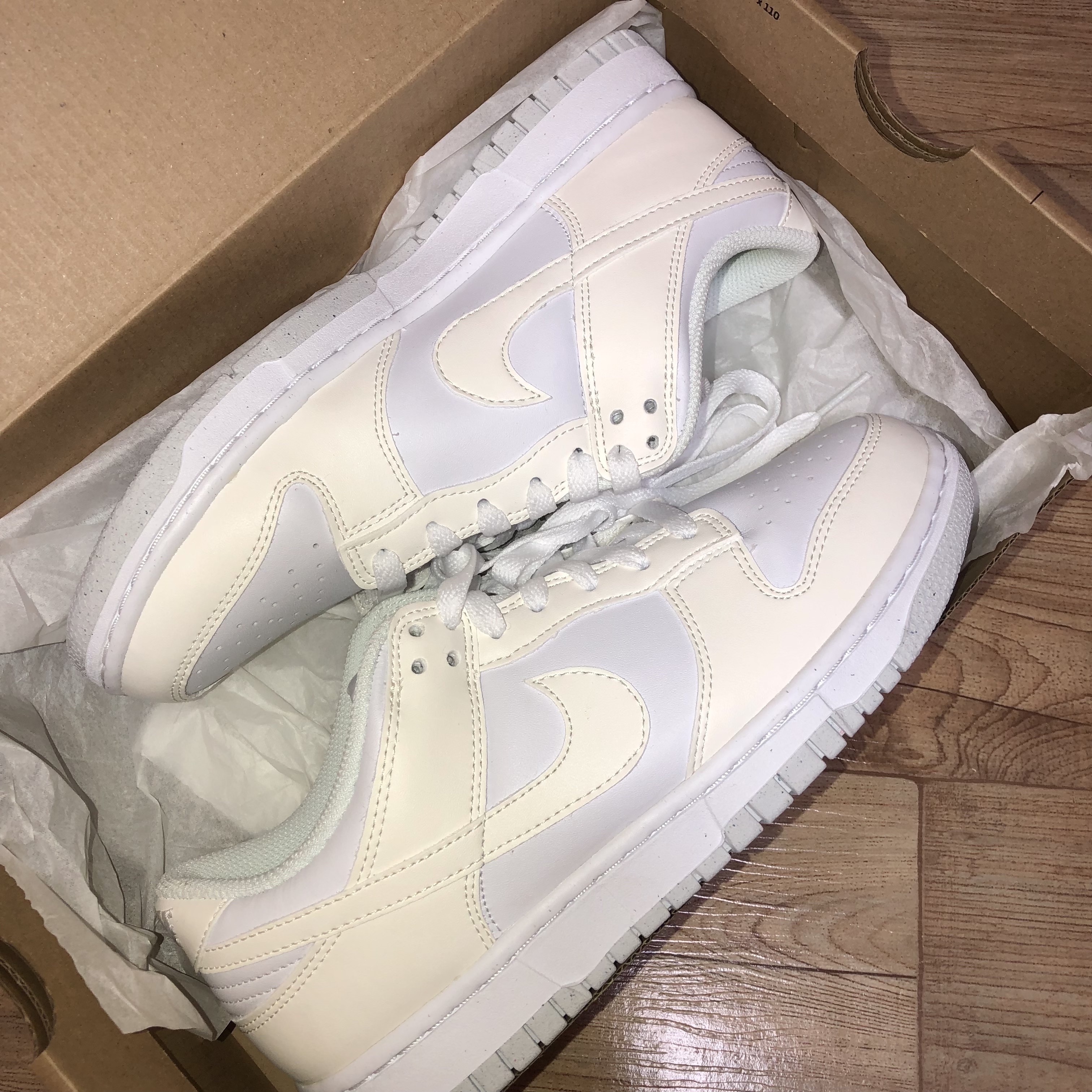 (W) Nike Dunk Low Next Nature Sail 착용 스타일 - 3