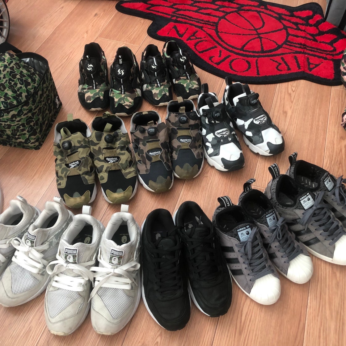 Puma disc blaze x bape top