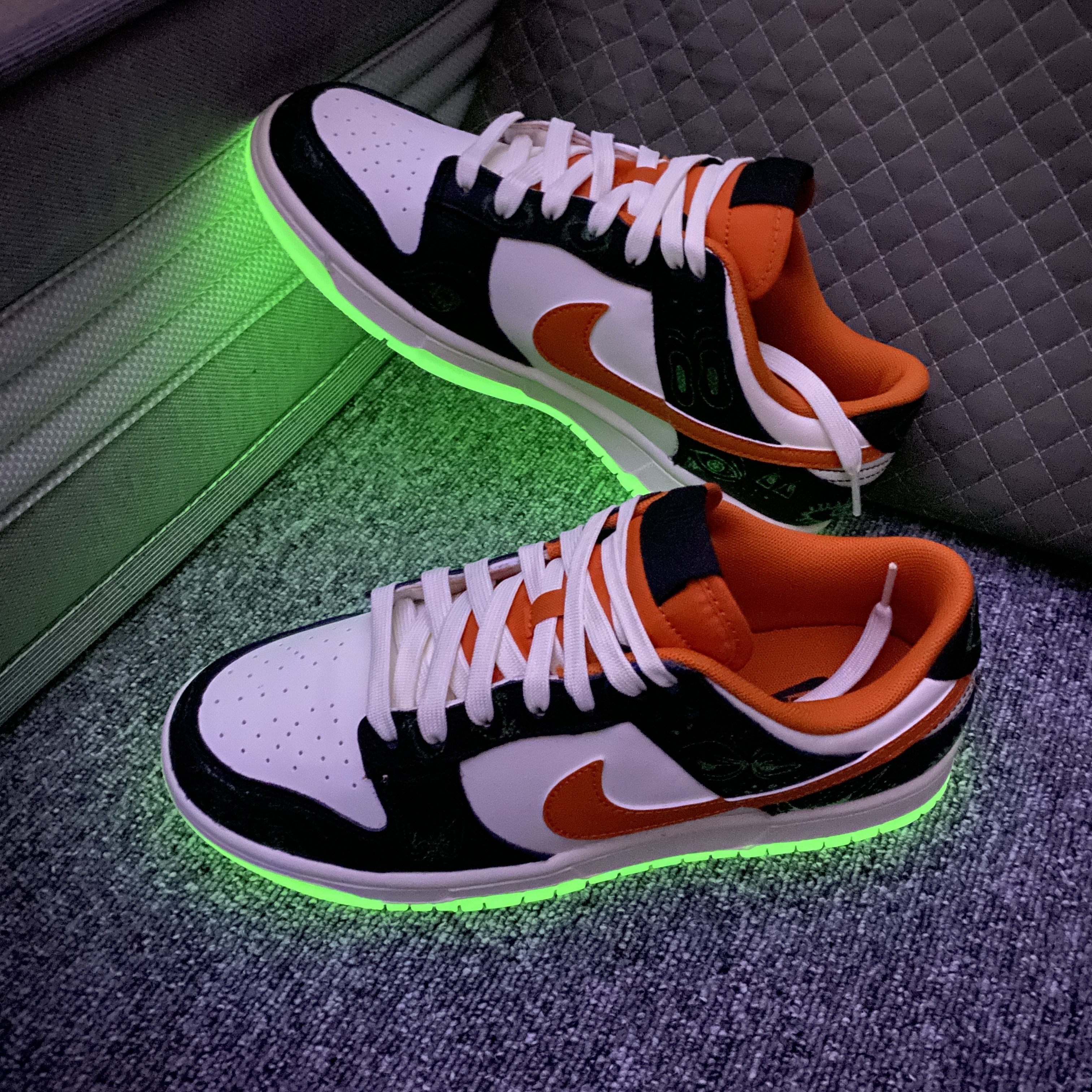 Nike Dunk Low Retro PRM Halloween 착용 스타일 - 2