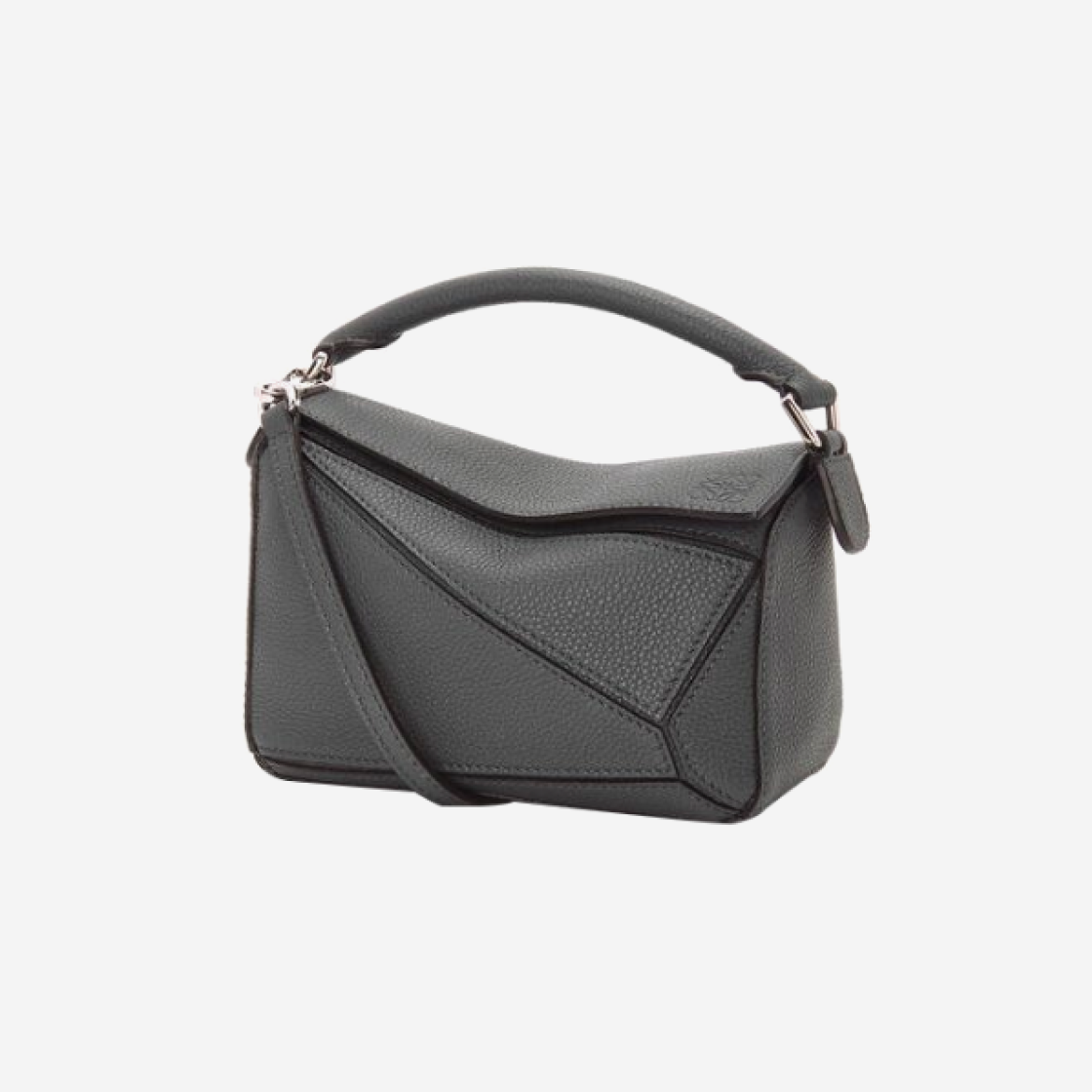 Loewe Puzzle Bag In Soft Grained Calfskin Anthracite 상세 이미지 1