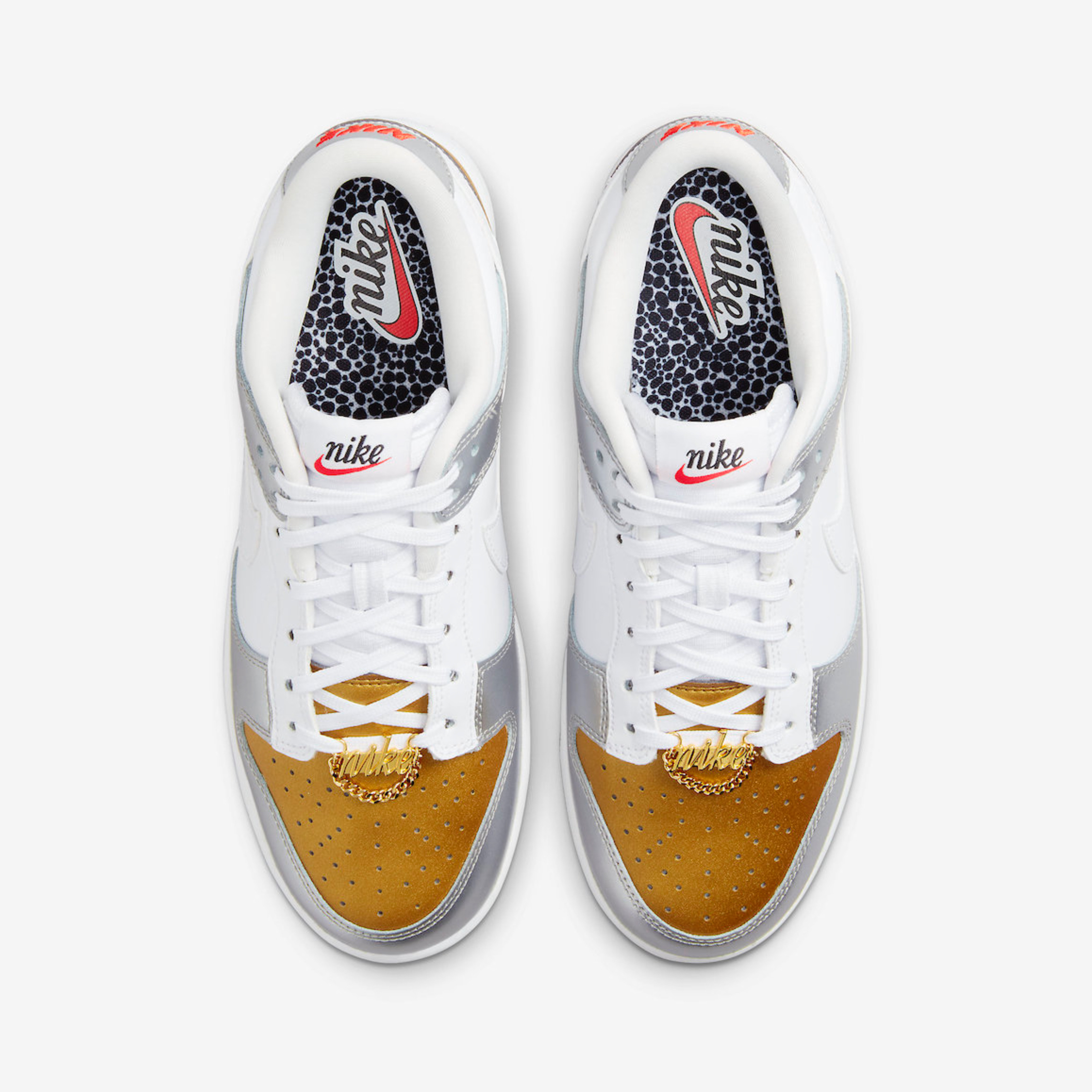 (W) Nike Dunk Low SE Heirloom 착용 스타일 - 4