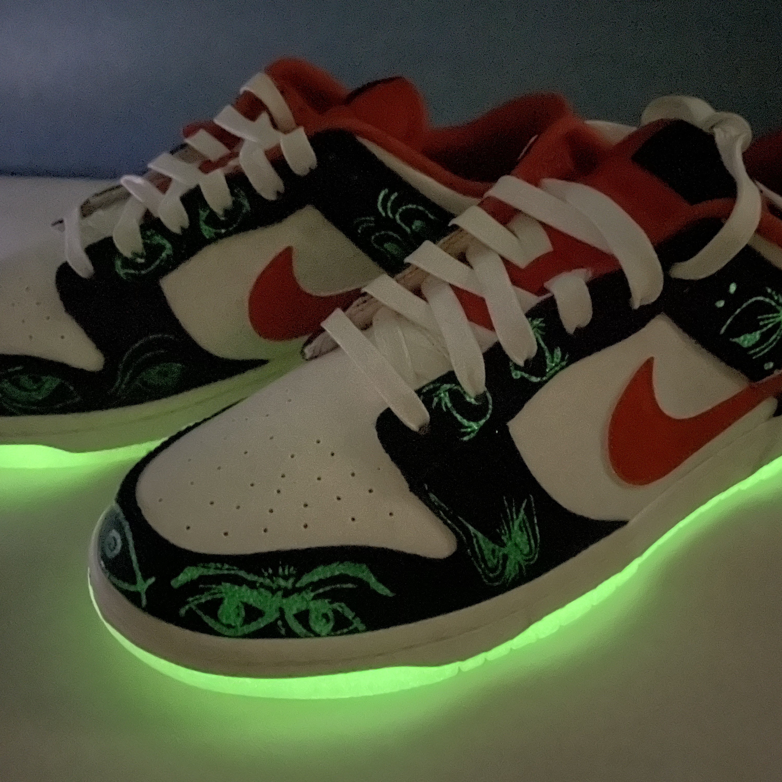 Nike Dunk Low Retro PRM Halloween 착용 스타일 - 2