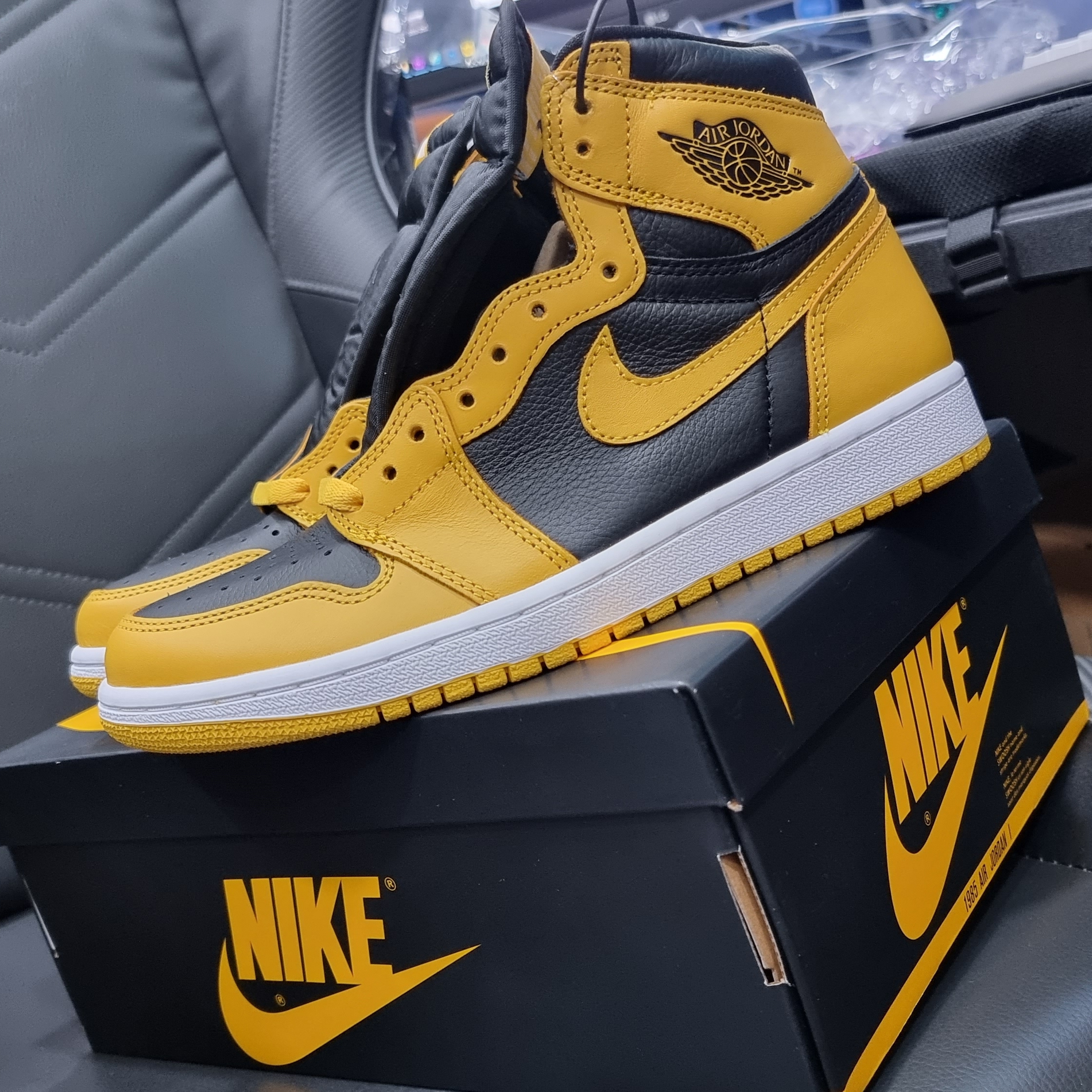 Jordan 1 Retro High OG Pollen 착용 스타일 - 1