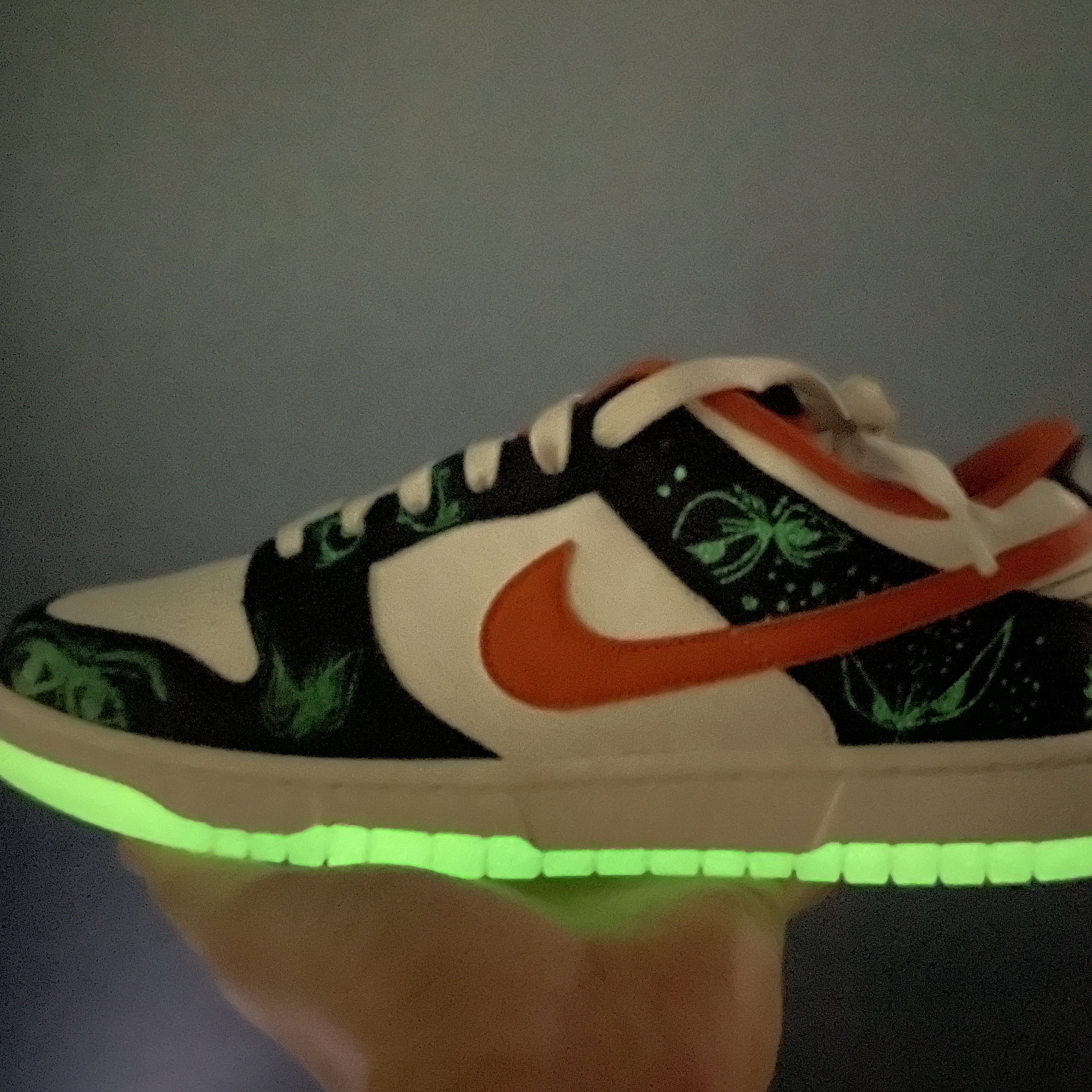 Nike Dunk Low Retro PRM Halloween 착용 스타일 - 1
