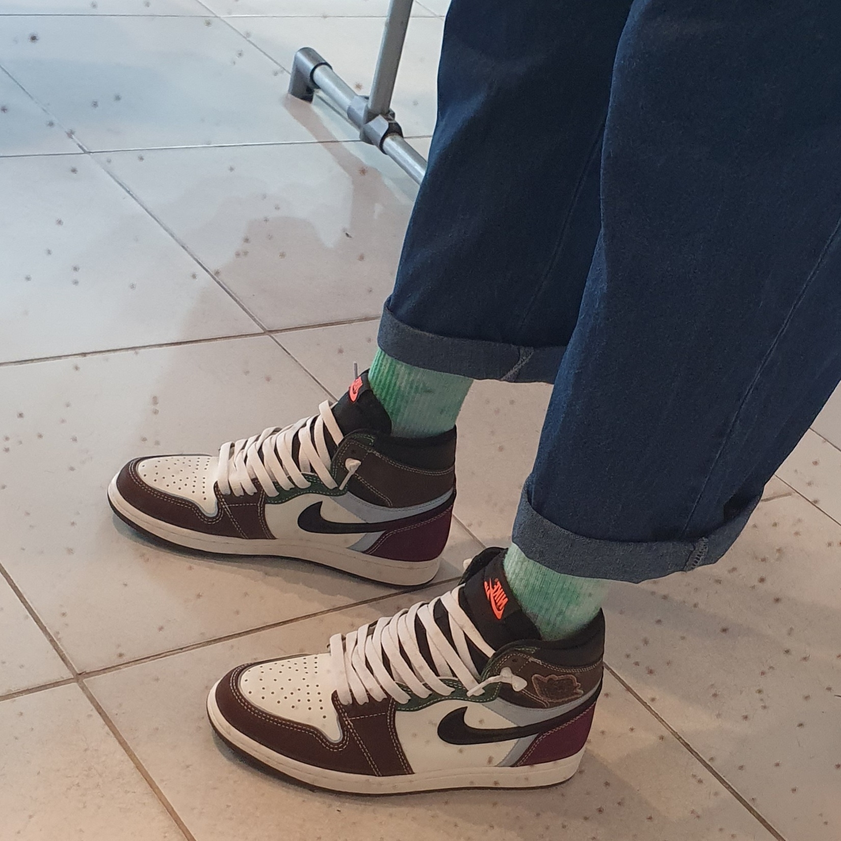 Jordan 1 Retro High OG Craft 착용 스타일 - 2