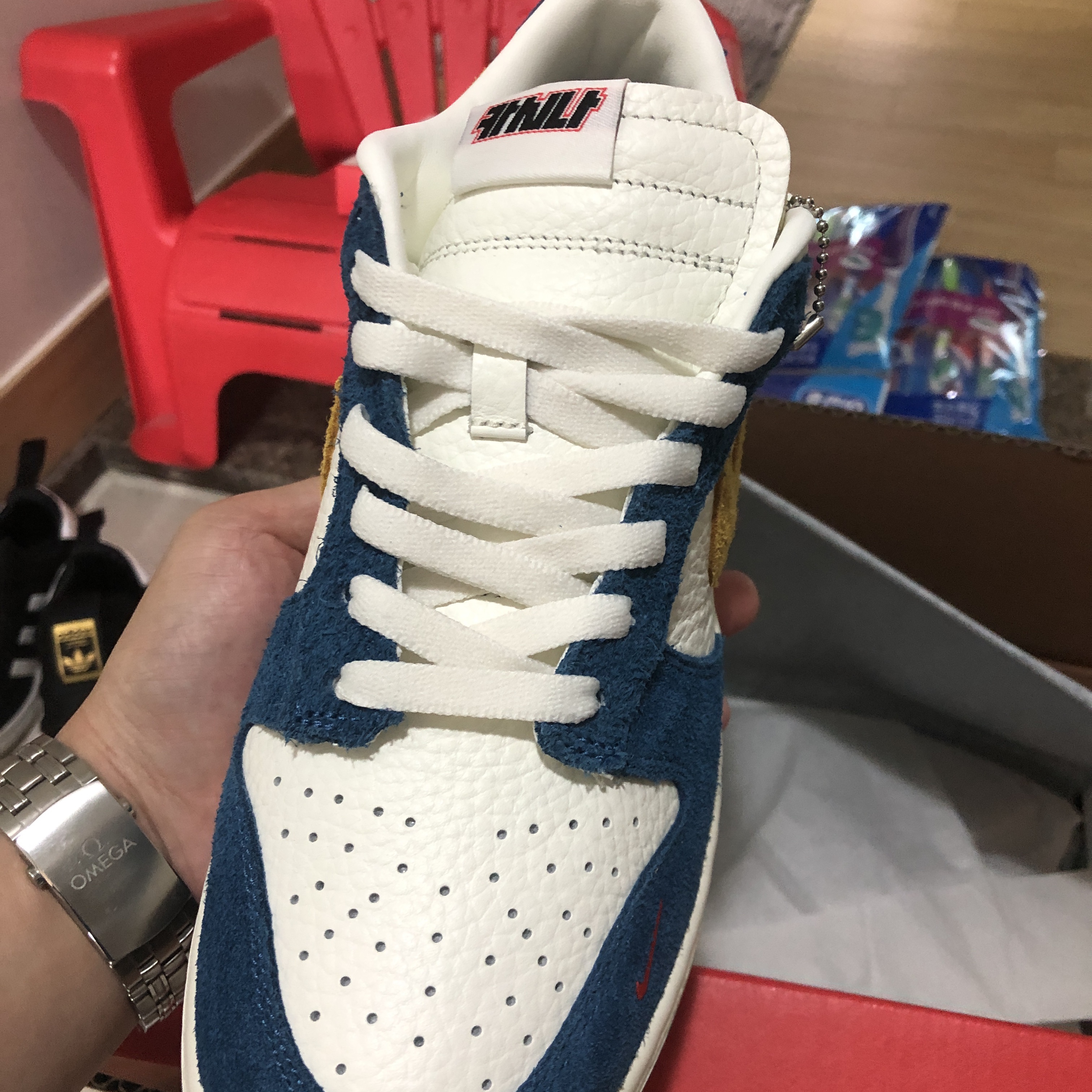 Nike x Kasina Dunk Low 80's Bus 착용 스타일