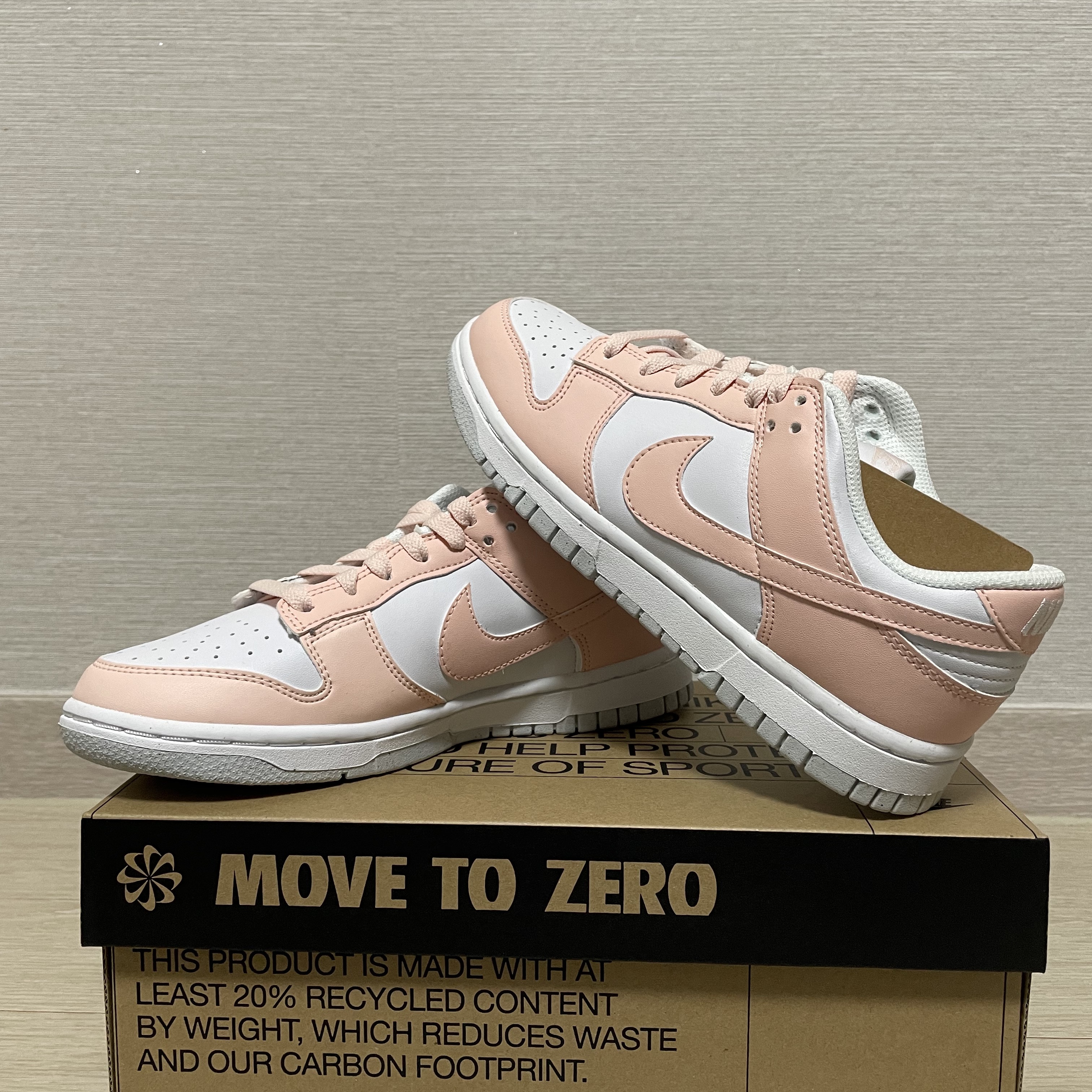 (W) Nike Dunk Low Next Nature Pale Coral 착용 스타일