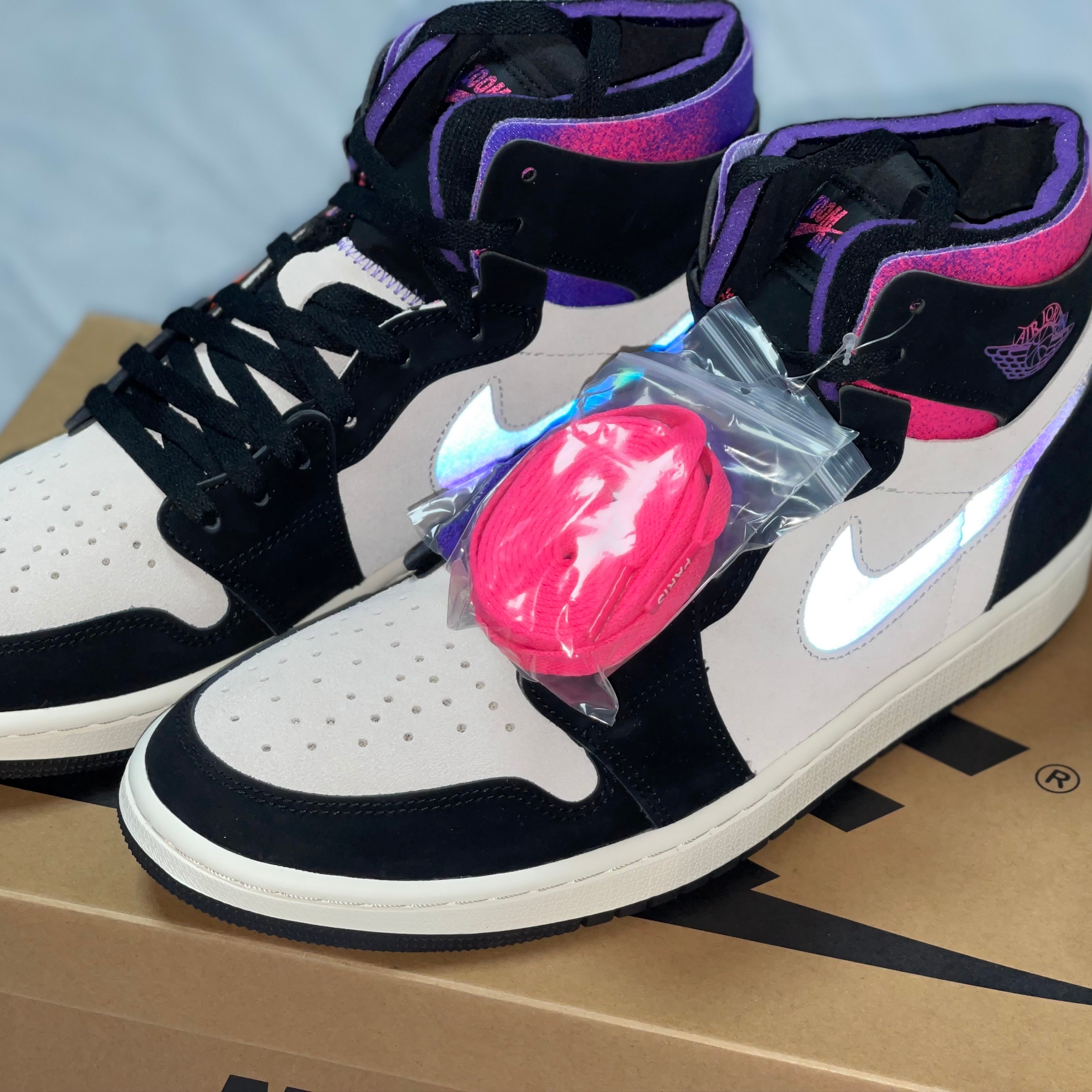 Jordan 1 x Paris Saint-Germain Zoom Air CMFT 착용 스타일 - 2