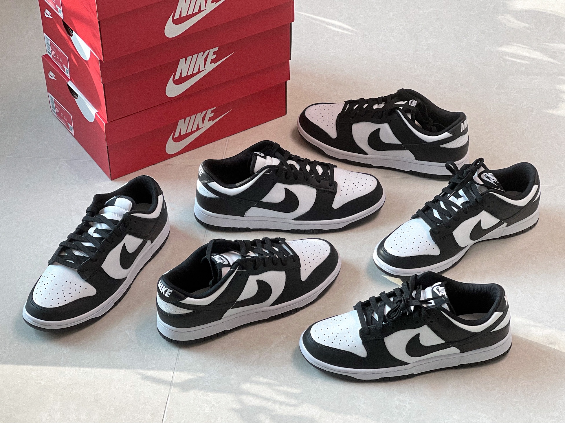 Nike Dunk Low Retro Black, (W) Nike Dunk Low Black 착용 스타일