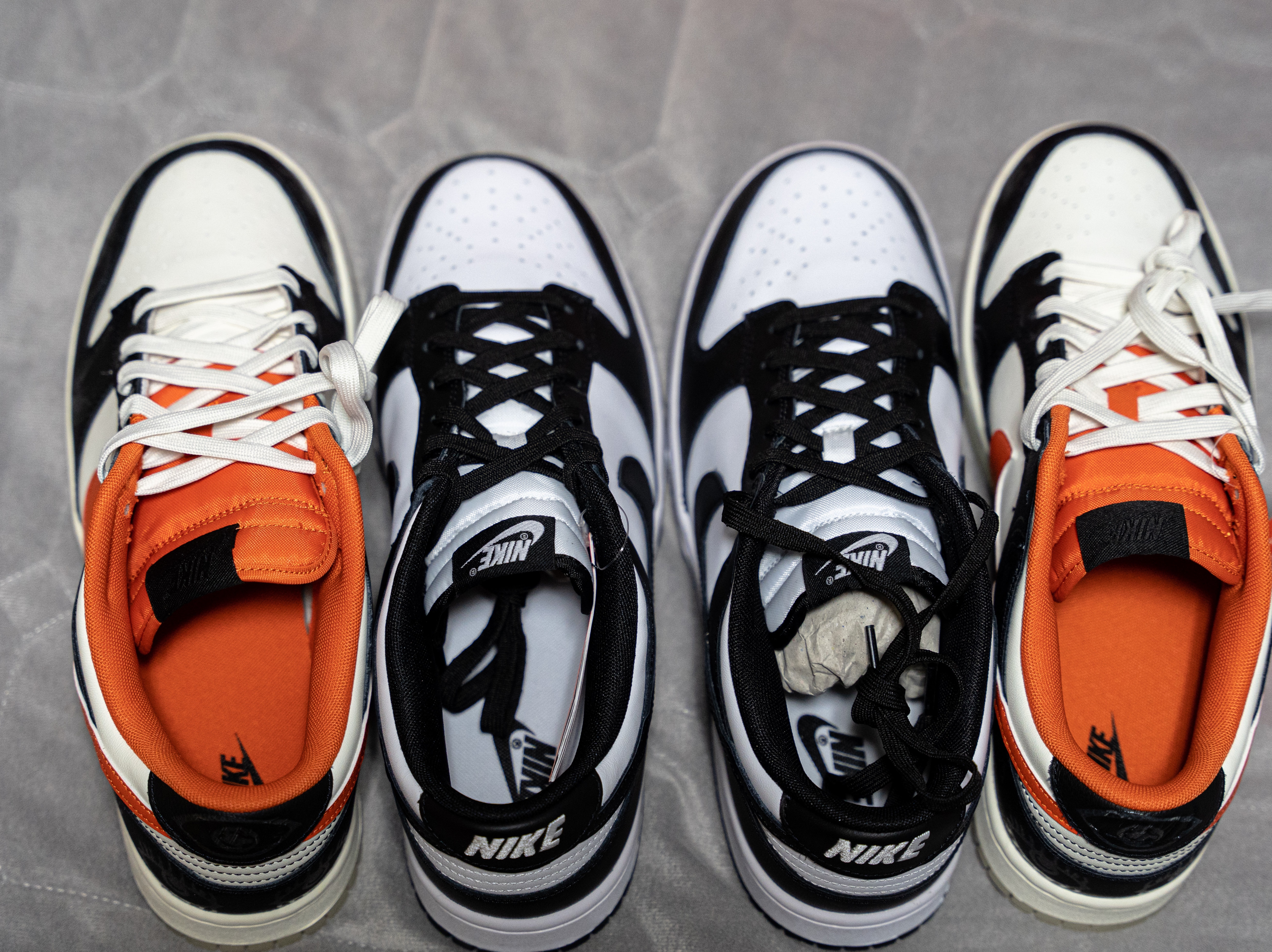 Nike Dunk Low Retro PRM Halloween, Nike Dunk Low Retro Black 착용 스타일 - 2