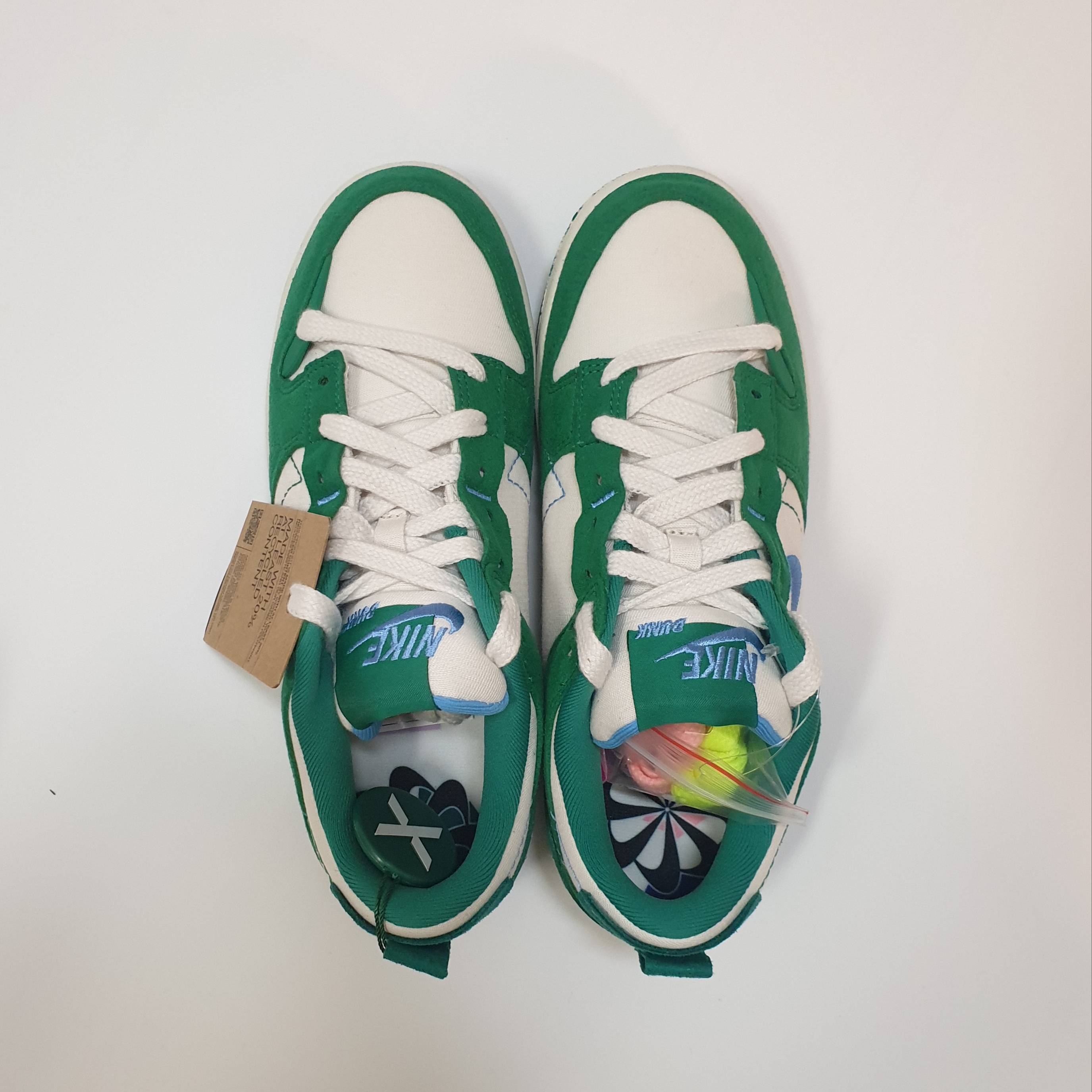 (W) Nike Dunk Low Disrupt 2 Phantom University Blue 착용 스타일 - 3