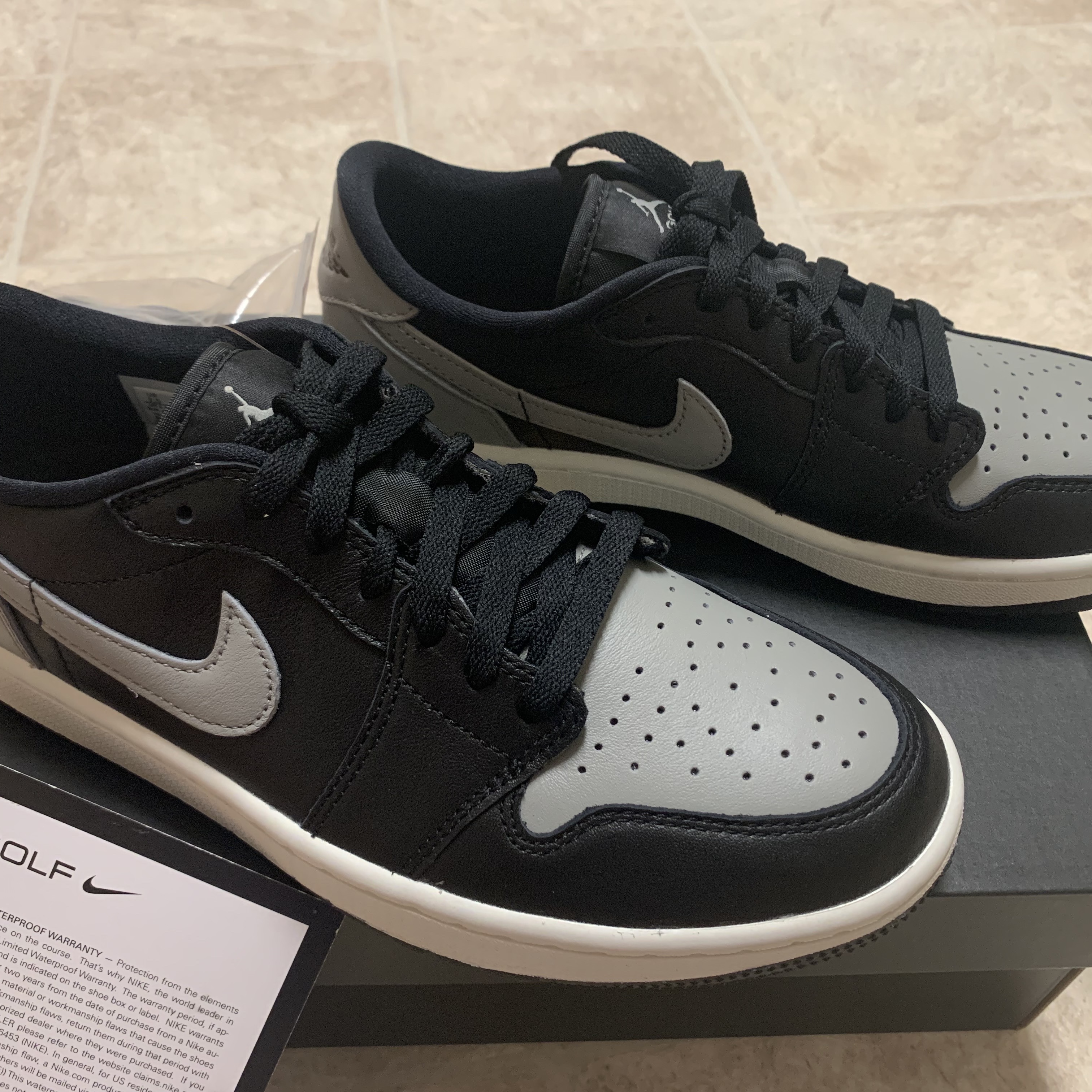 Jordan 1 Low Golf Shadow 착용 스타일
