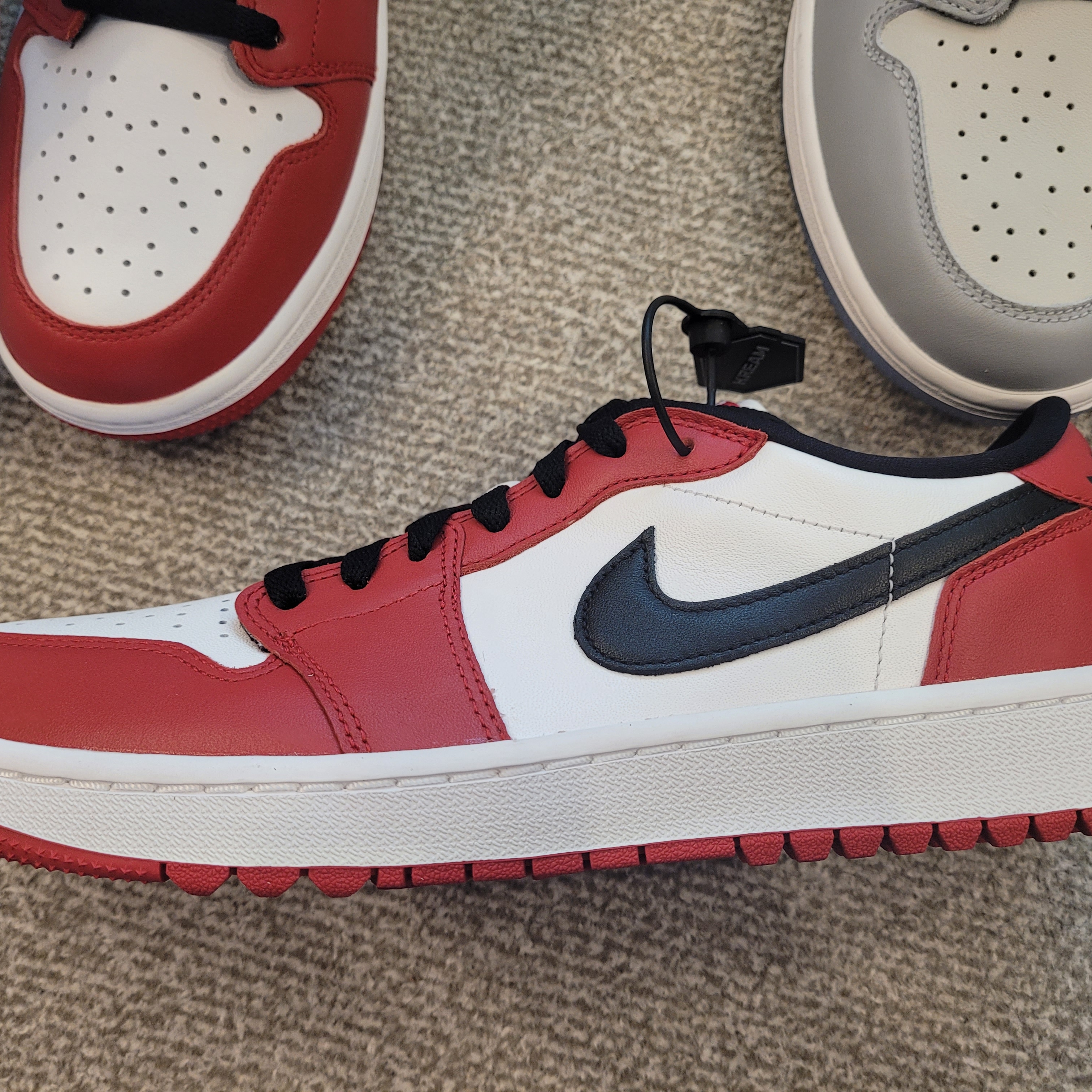 Jordan 1 Low Golf Chicago, Jordan 1 Low Golf Wolf Grey 착용 스타일 - 2
