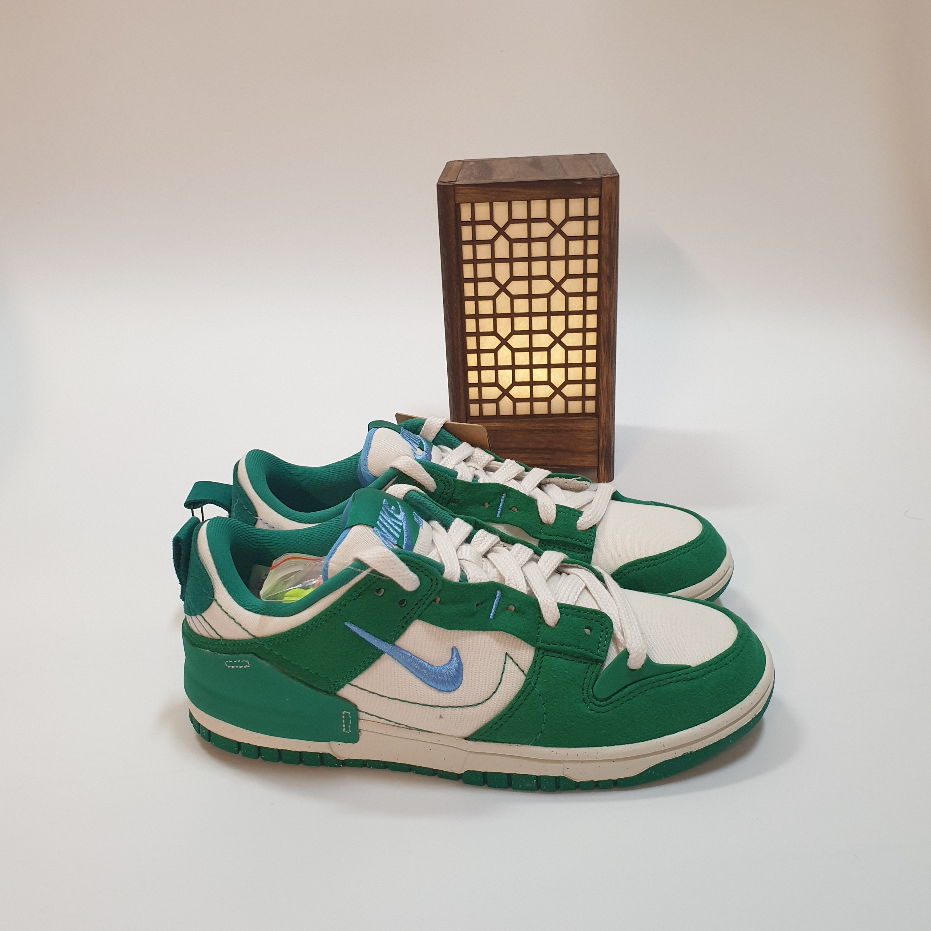 (W) Nike Dunk Low Disrupt 2 Phantom University Blue 착용 스타일 - 2