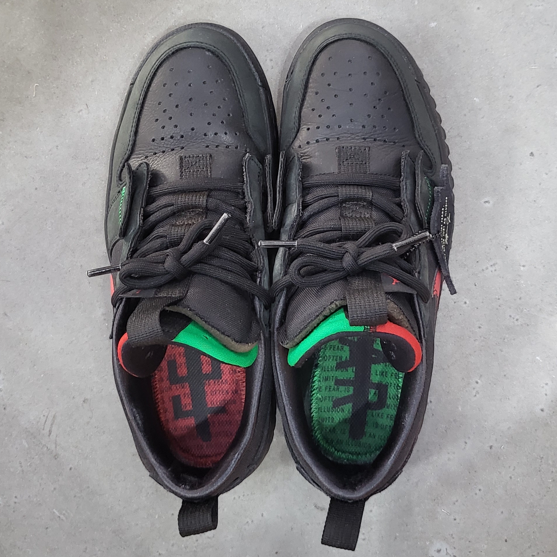 Jordan 1 x Ghetto Gastro Low React Fearless 착용 스타일 - 2