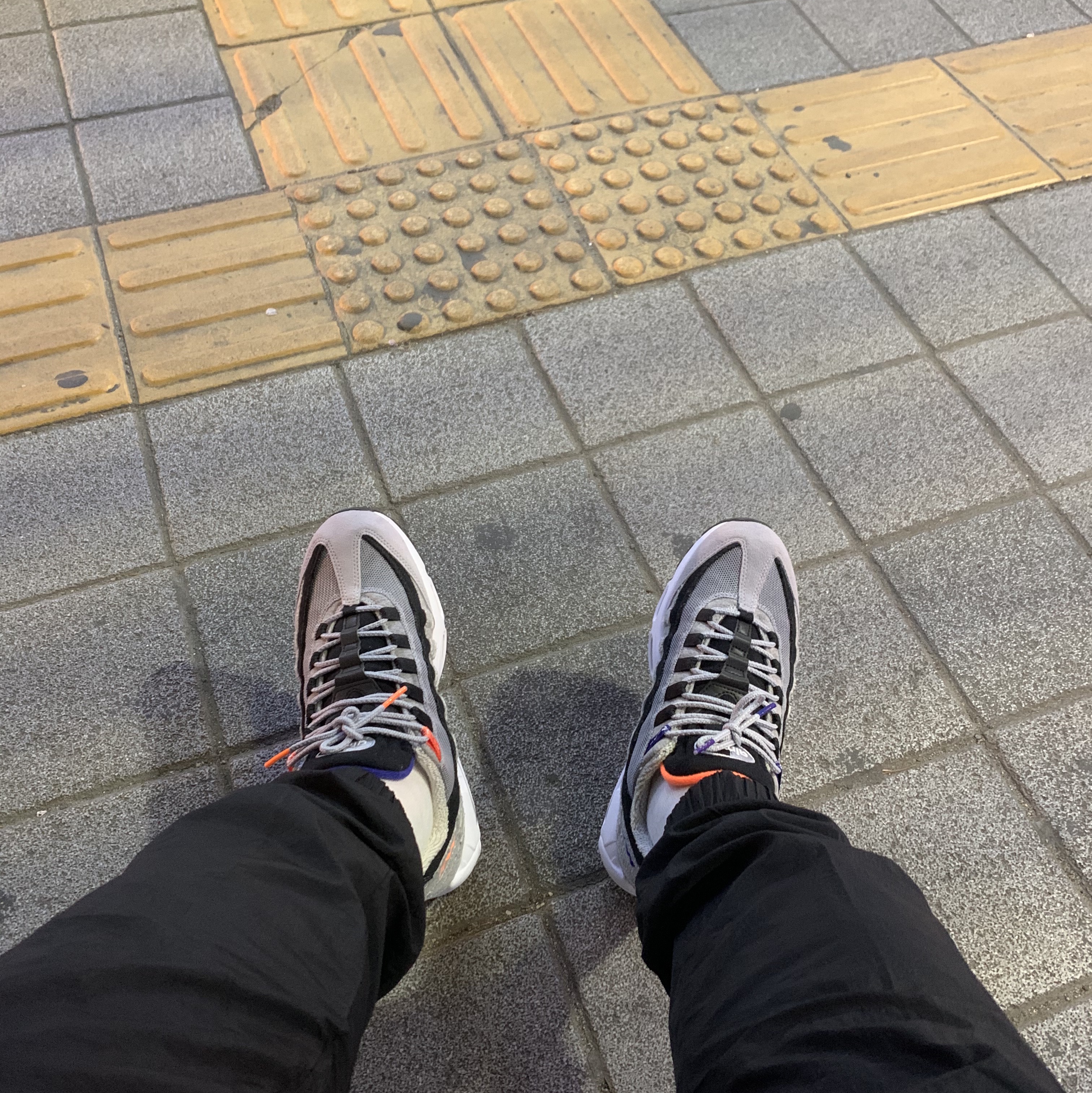 Nike x Loopwheeler Air Max 95 Wolf Grey 착용 스타일