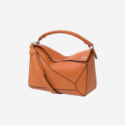 Loewe Puzzle Bag In Classic Calfskin Tan