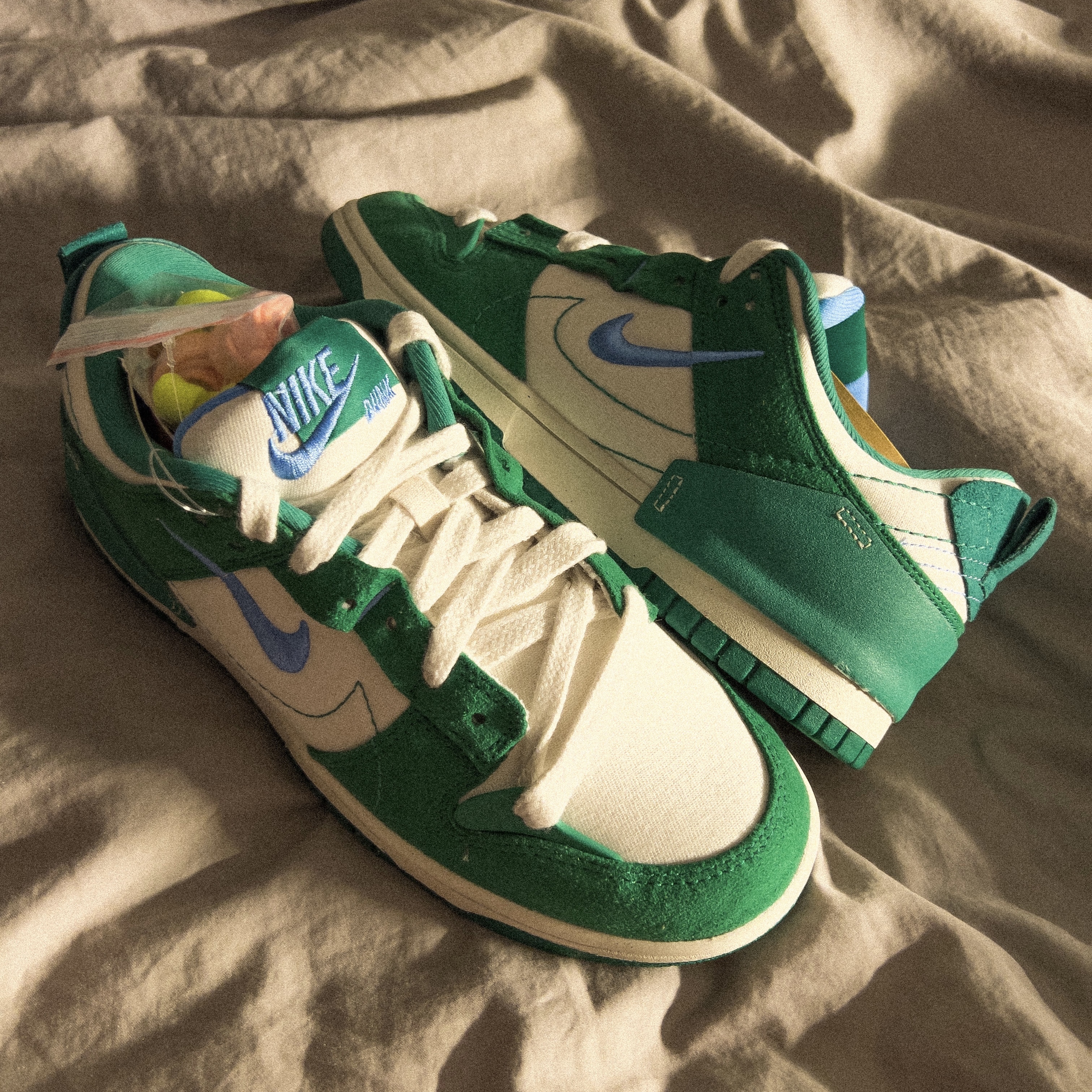 (W) Nike Dunk Low Disrupt 2 Phantom University Blue 착용 스타일