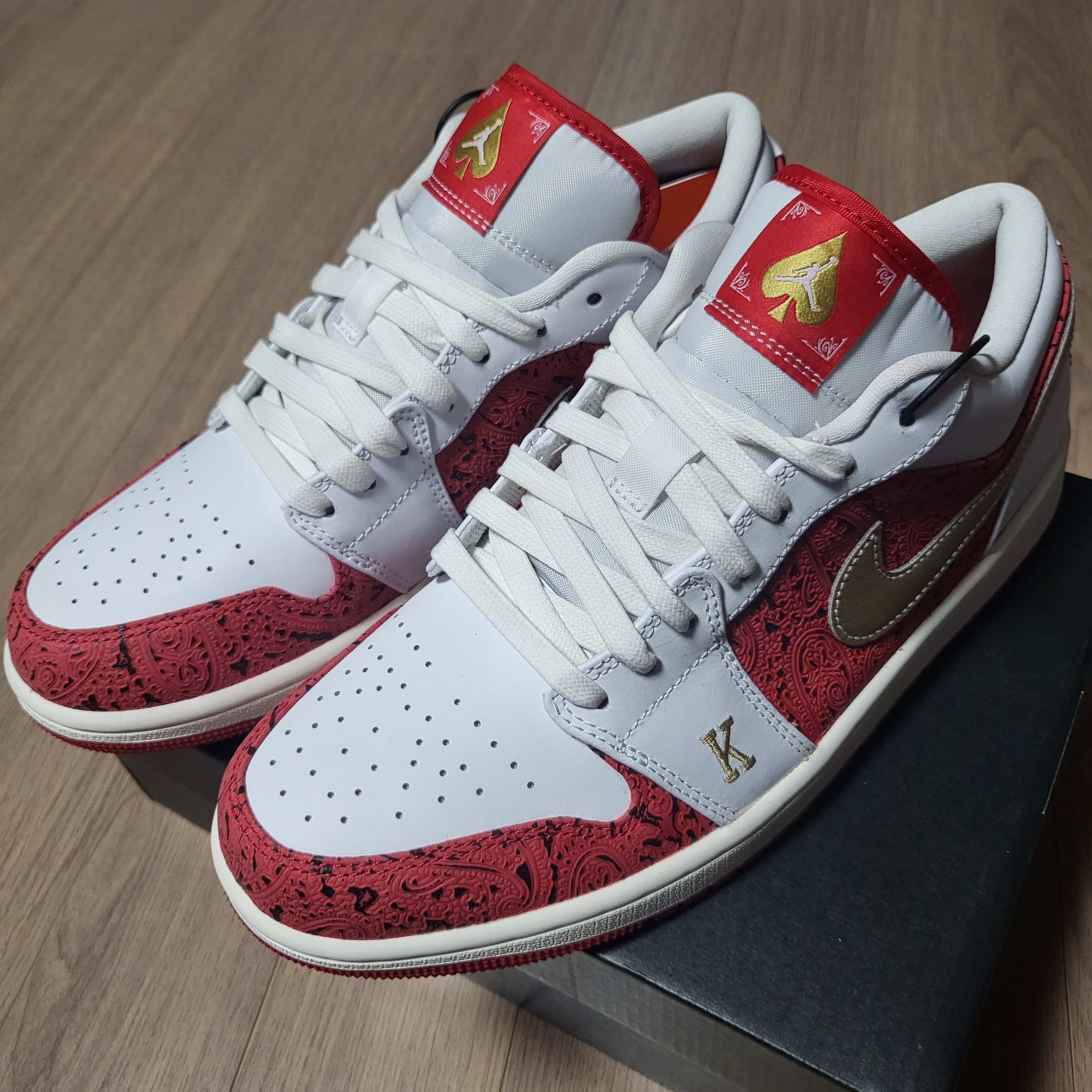 Jordan 1 Low SE Spades 착용 스타일 - 2
