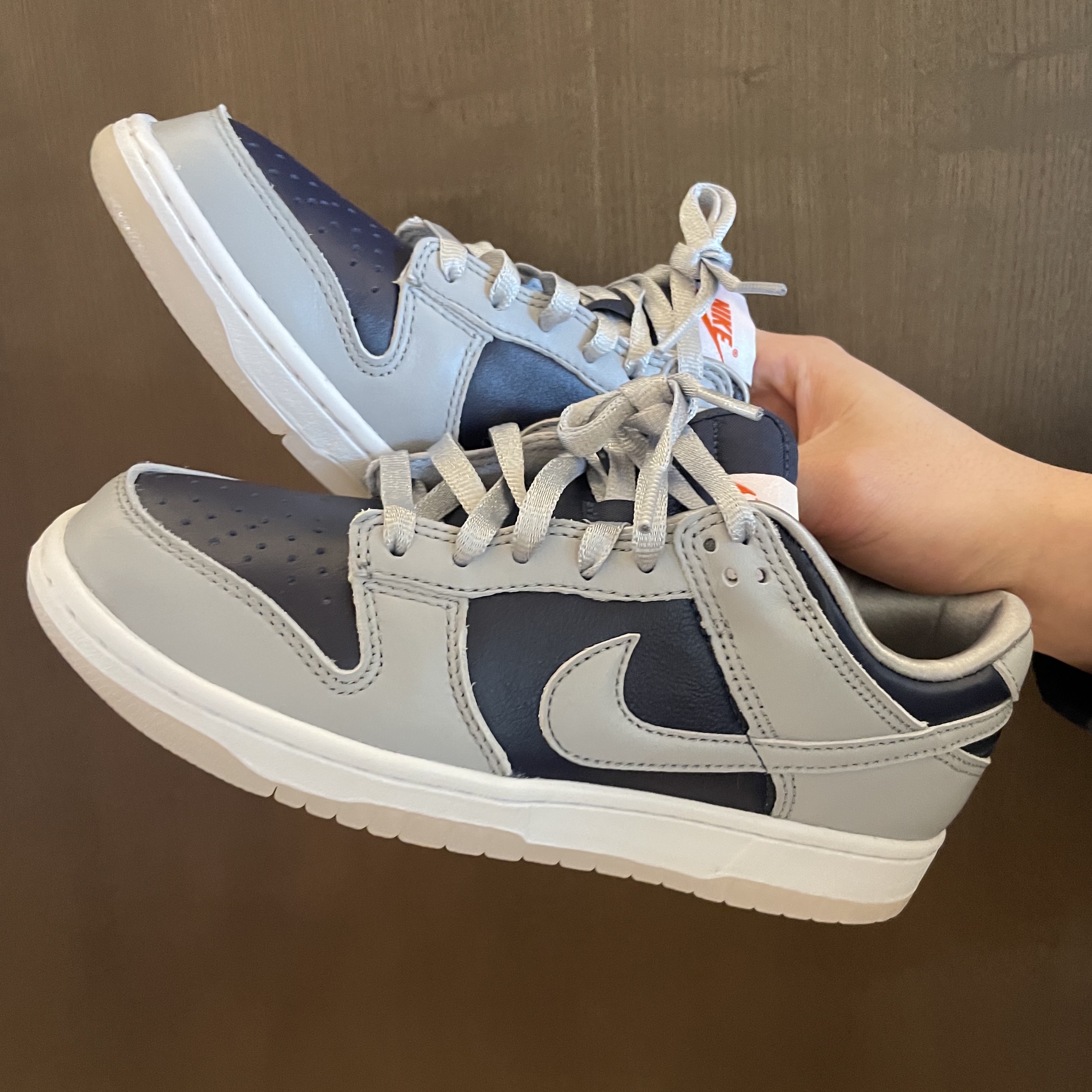 (W) Nike Dunk Low SP College Navy 착용 스타일
