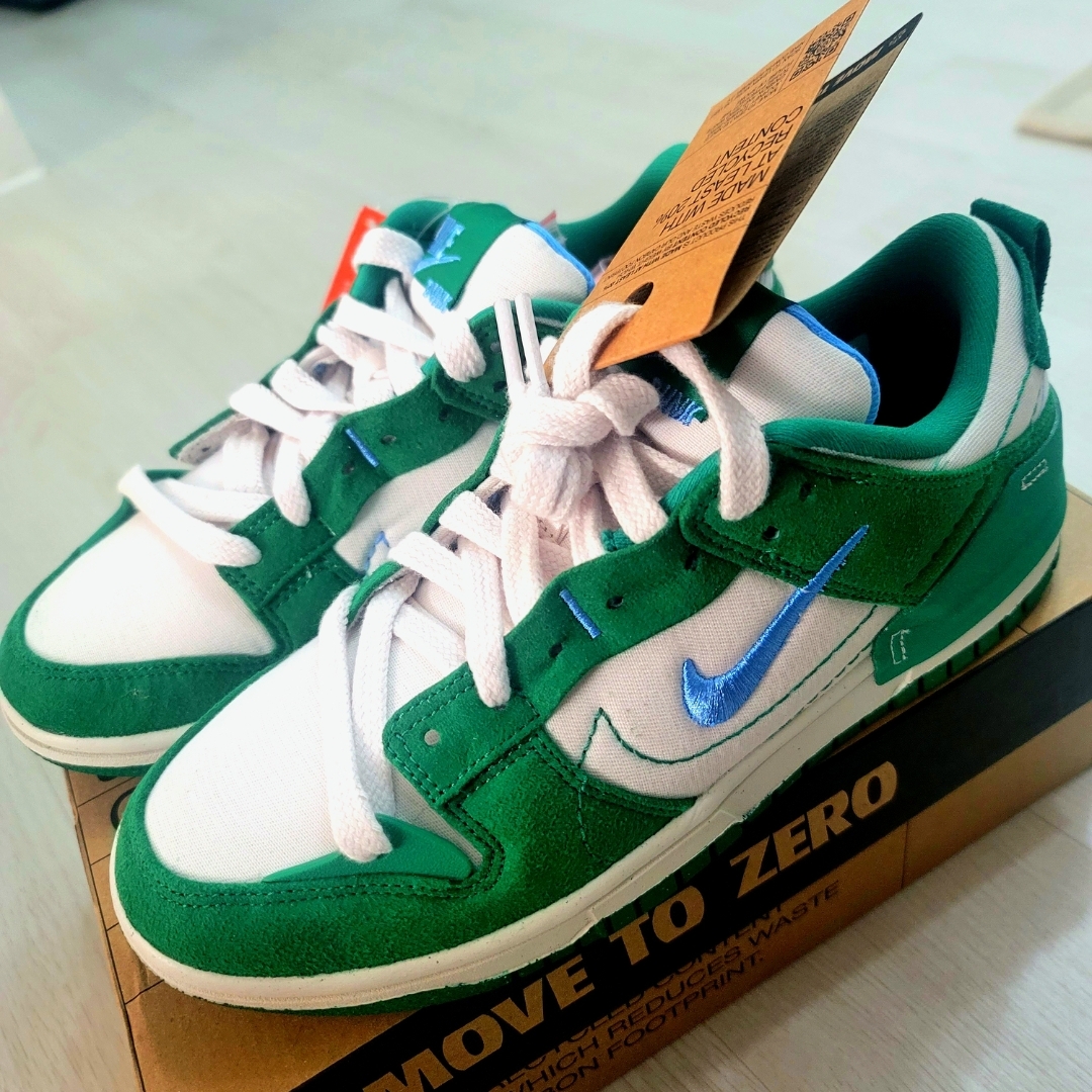 (W) Nike Dunk Low Disrupt 2 Phantom University Blue 착용 스타일