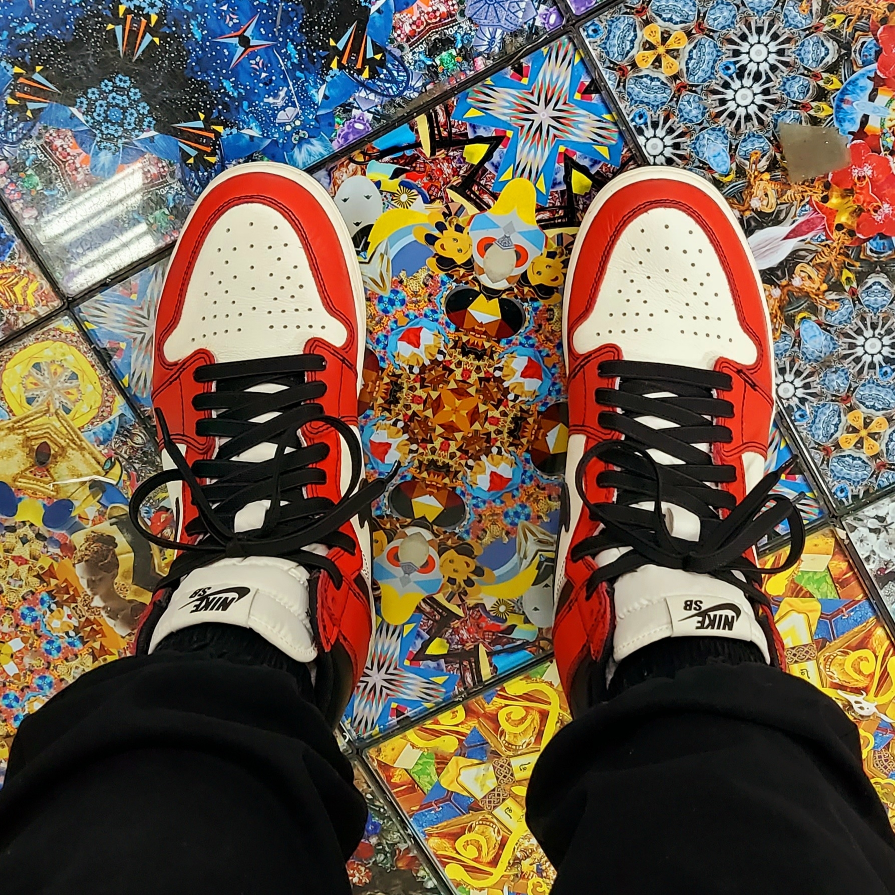 Jordan 1 Retro High OG Defiant SB LA to Chicago 착용 스타일 - 2