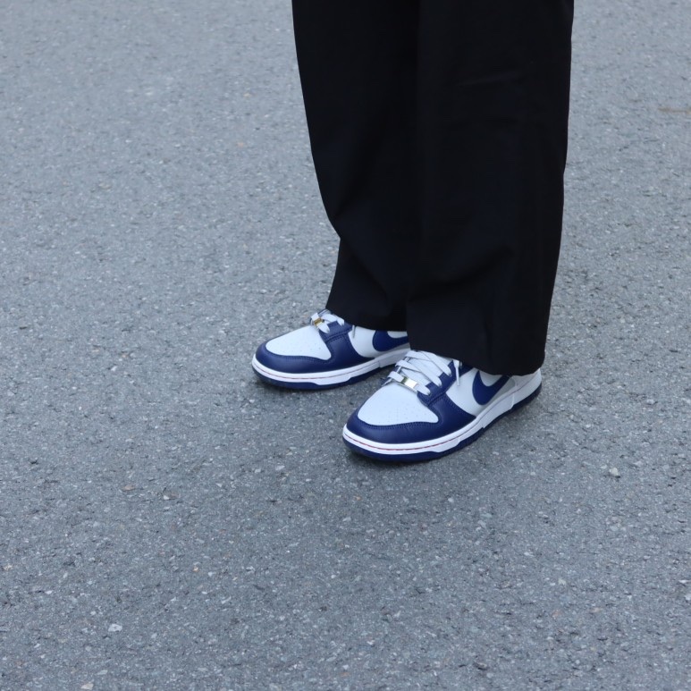 Nike x NBA Dunk Low Retro EMB Nets 착용 스타일 - 1