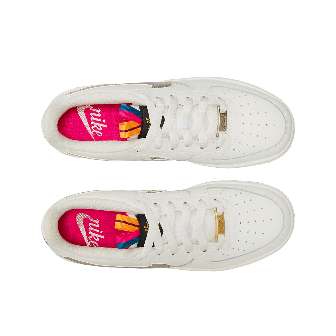 (GS) 나이키 에어포스 1 LV8 화이트 메탈릭 퓨터((GS) Nike Air Force 1 LV8 White Metallic Pewter) - 2