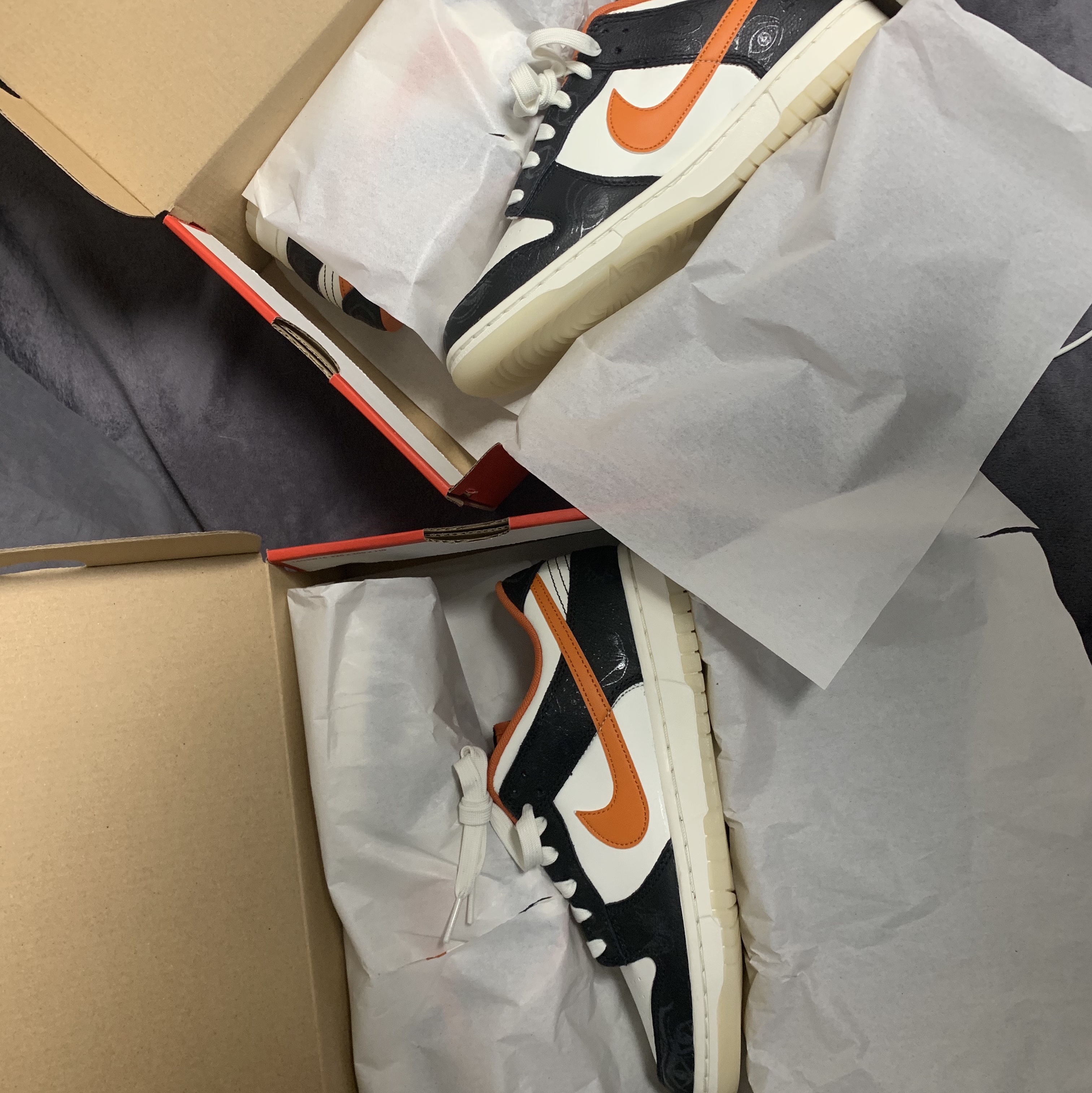 Nike Dunk Low Retro PRM Halloween 착용 스타일