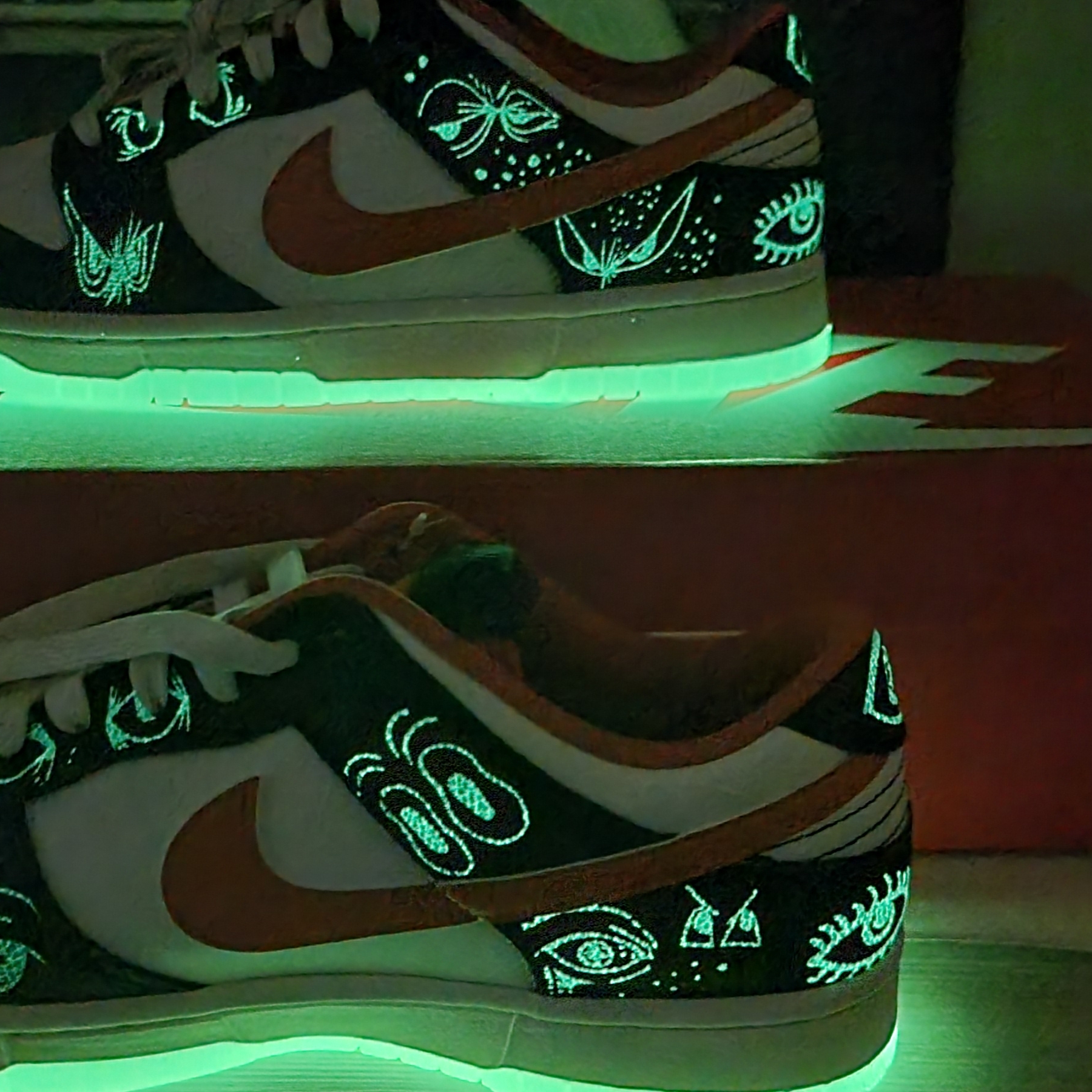 Nike Dunk Low Retro PRM Halloween 착용 스타일 - 3
