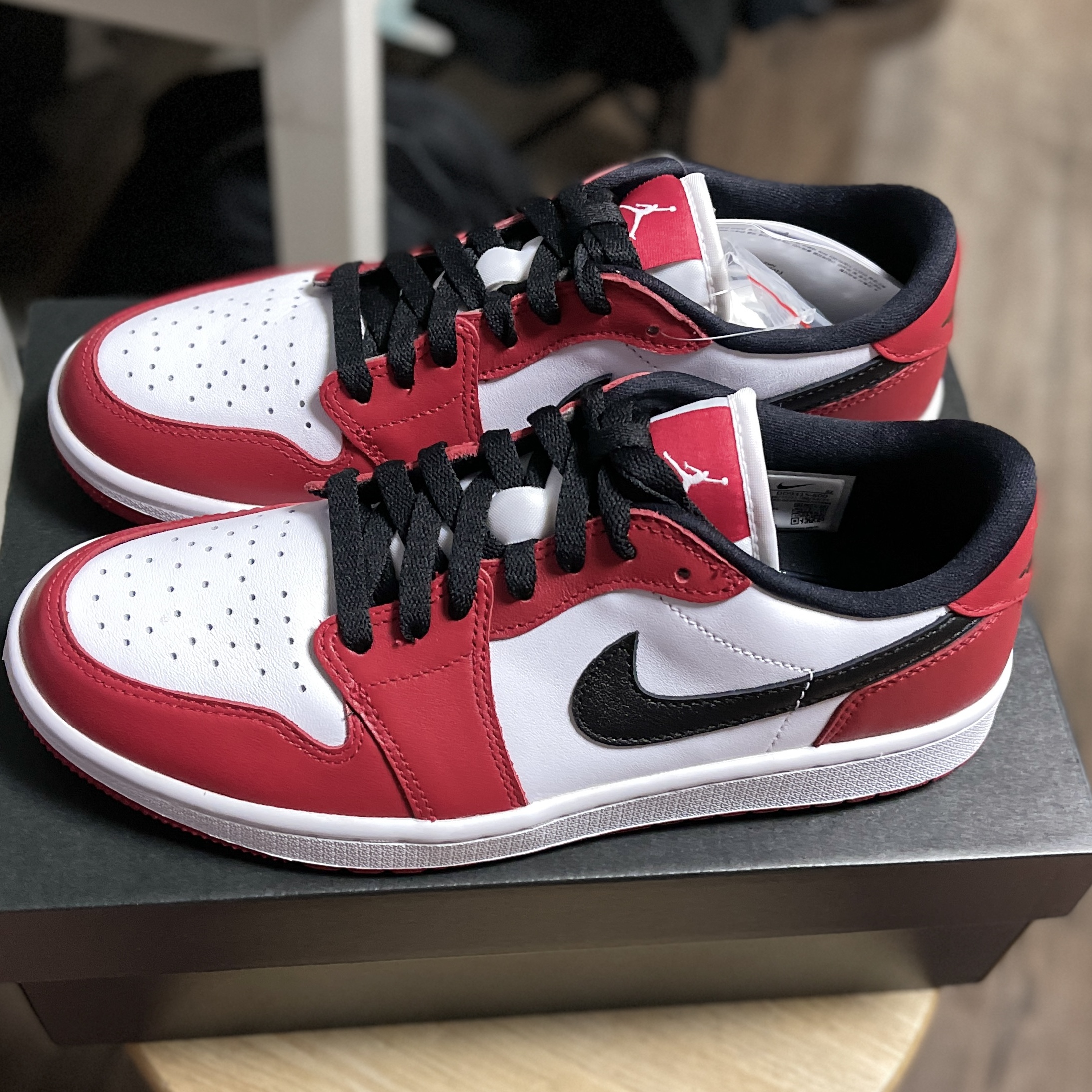 Jordan 1 Low Golf Chicago 착용 스타일