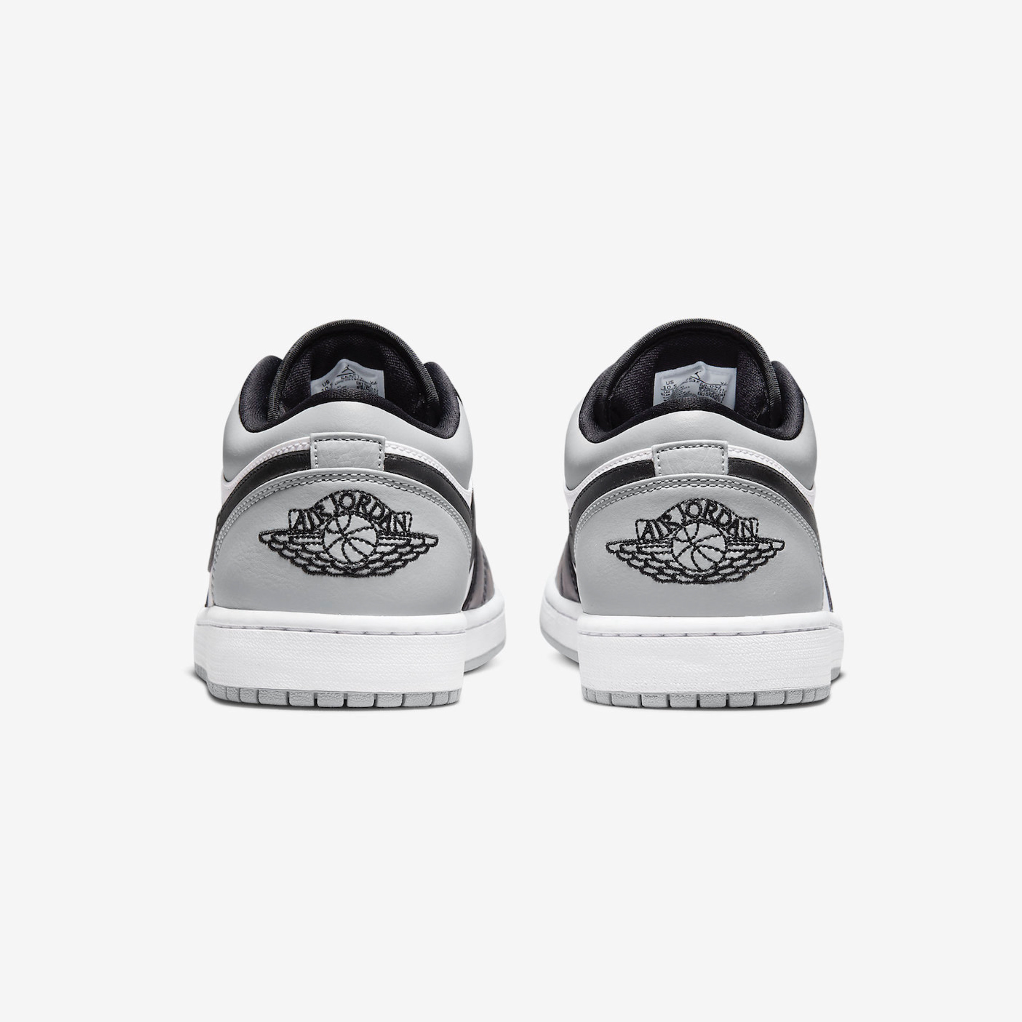 Jordan 1 Low Light Smoke Grey Black, (GS) Jordan 1 Low Light Smoke Grey Black 착용 스타일 - 5