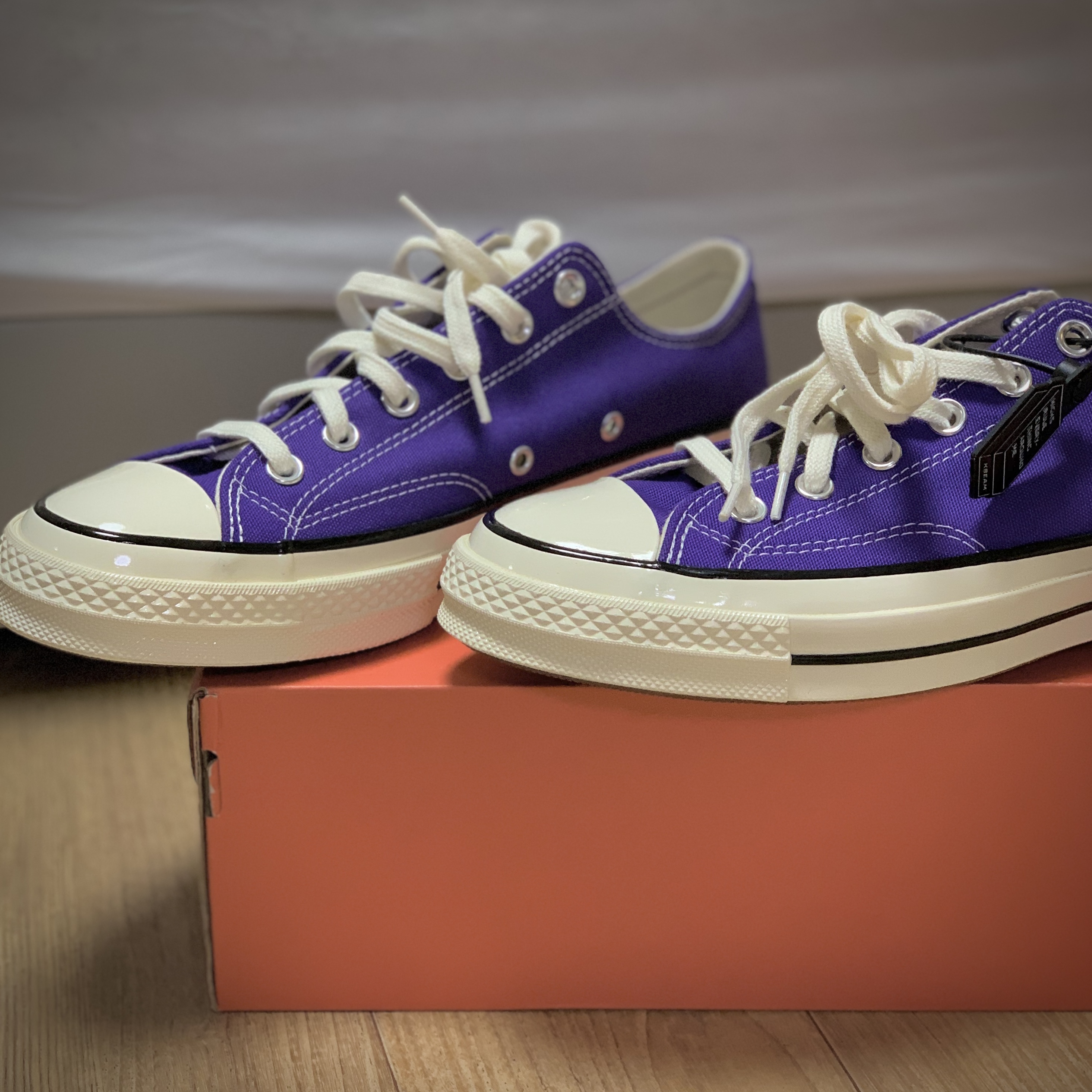 Converse Chuck 70 Ox Candy Grape 착용 스타일 - 1