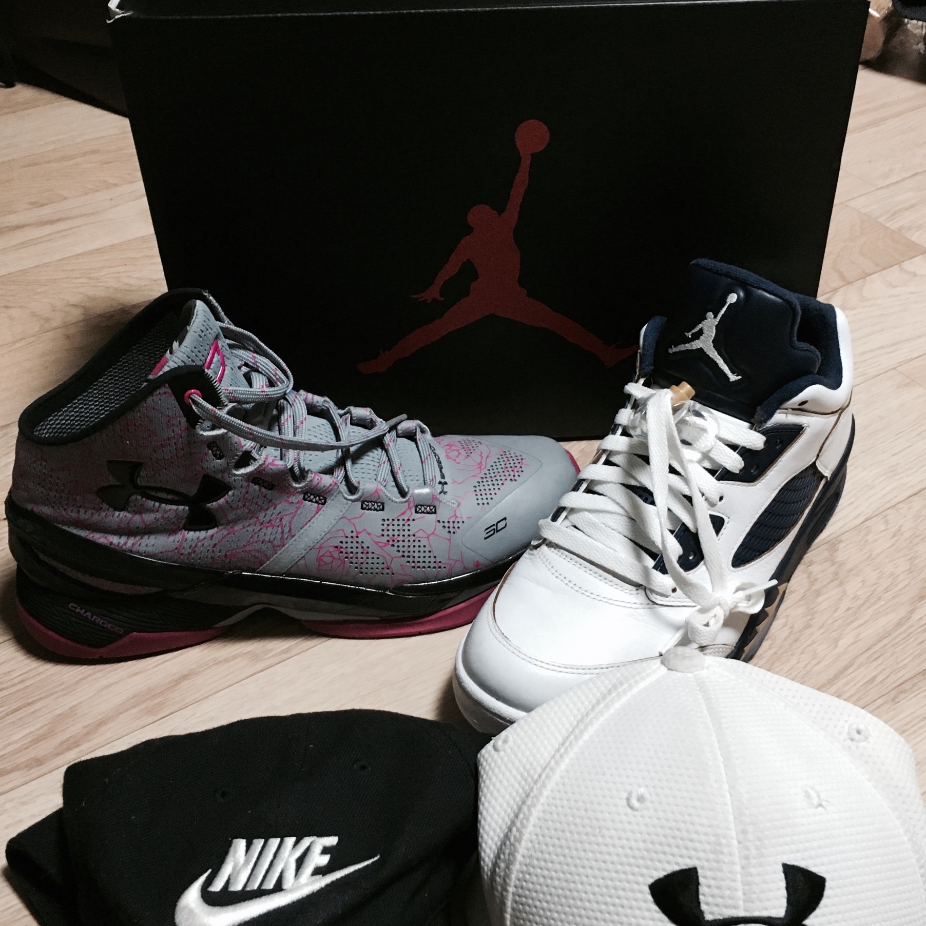 Jordan 5 Retro Low Dunk From Above 착용 스타일