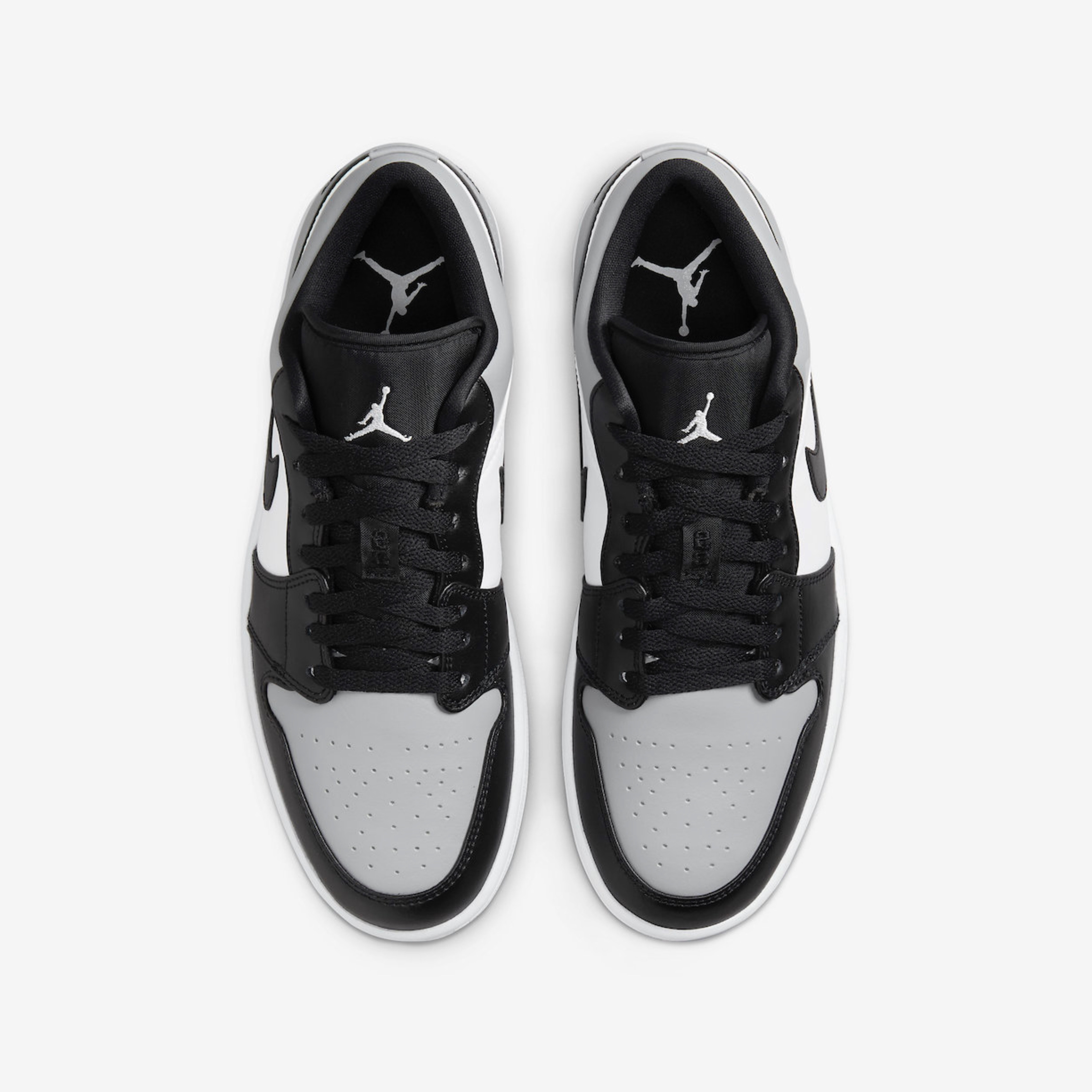 Jordan 1 Low Light Smoke Grey Black, (GS) Jordan 1 Low Light Smoke Grey Black 착용 스타일 - 4