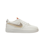 (GS) Nike Air Force 1 LV8 White Metallic Pewter