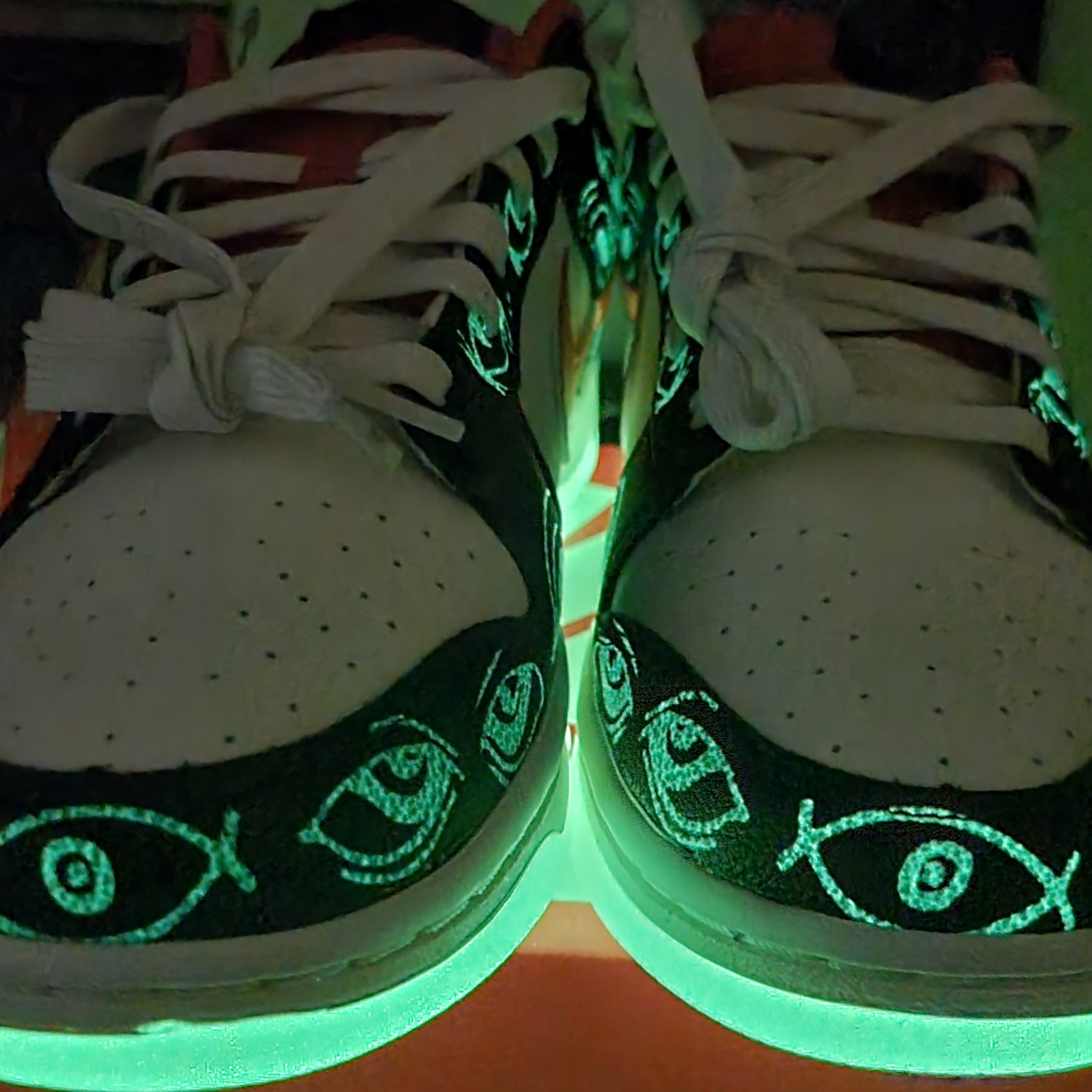 Nike Dunk Low Retro PRM Halloween 착용 스타일 - 2
