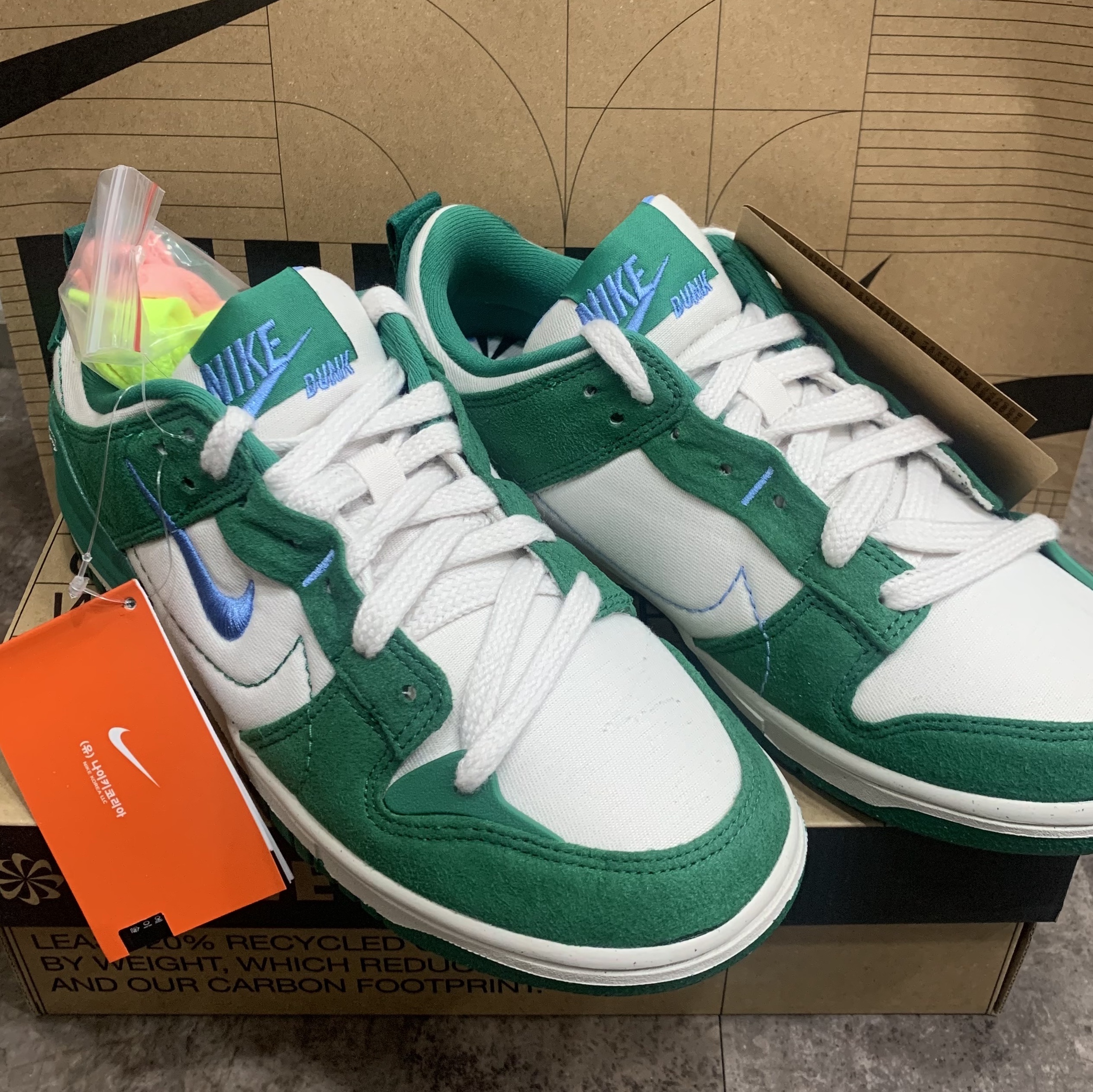 (W) Nike Dunk Low Disrupt 2 Phantom University Blue 착용 스타일
