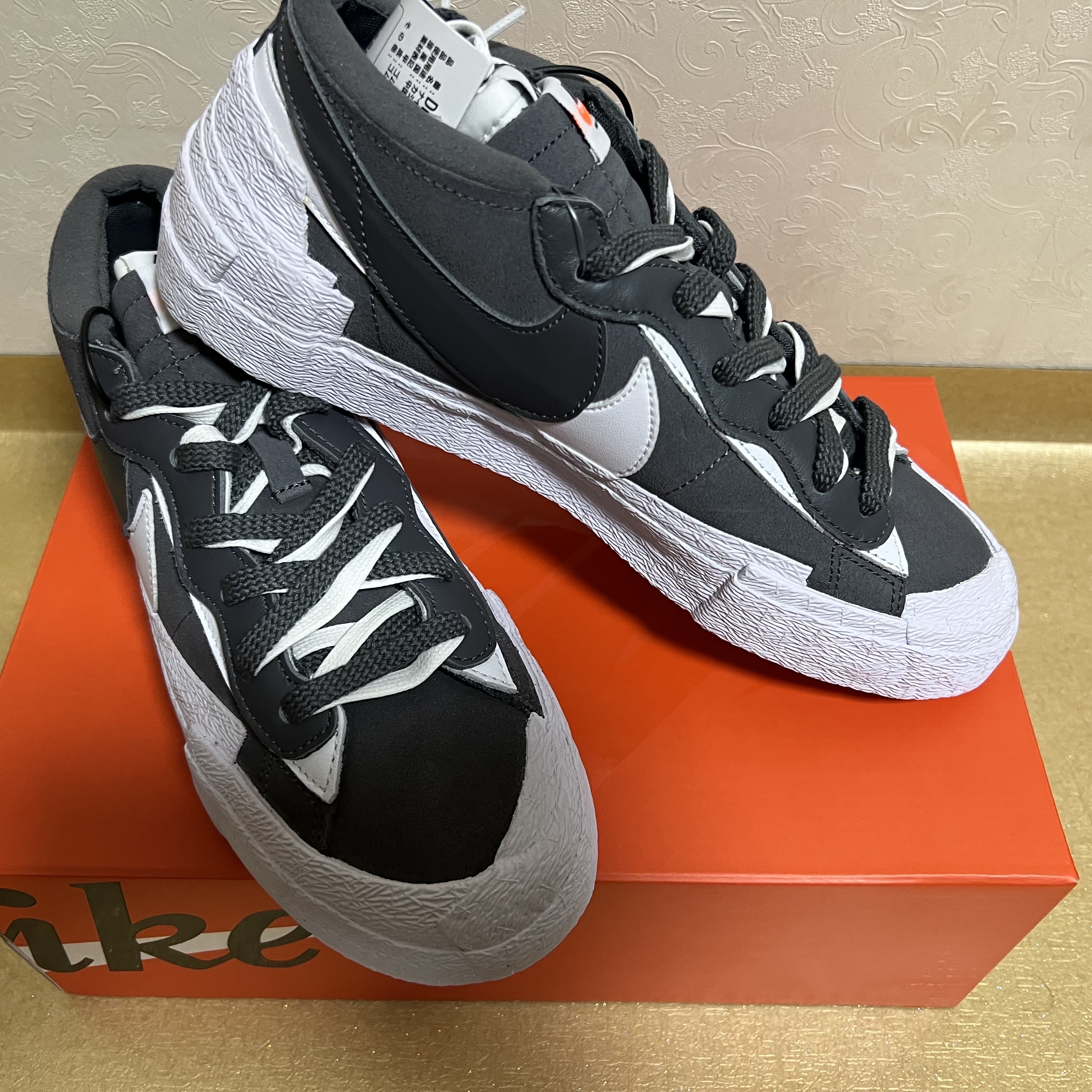 Nike x Sacai Blazer Low Iron Grey 착용 스타일