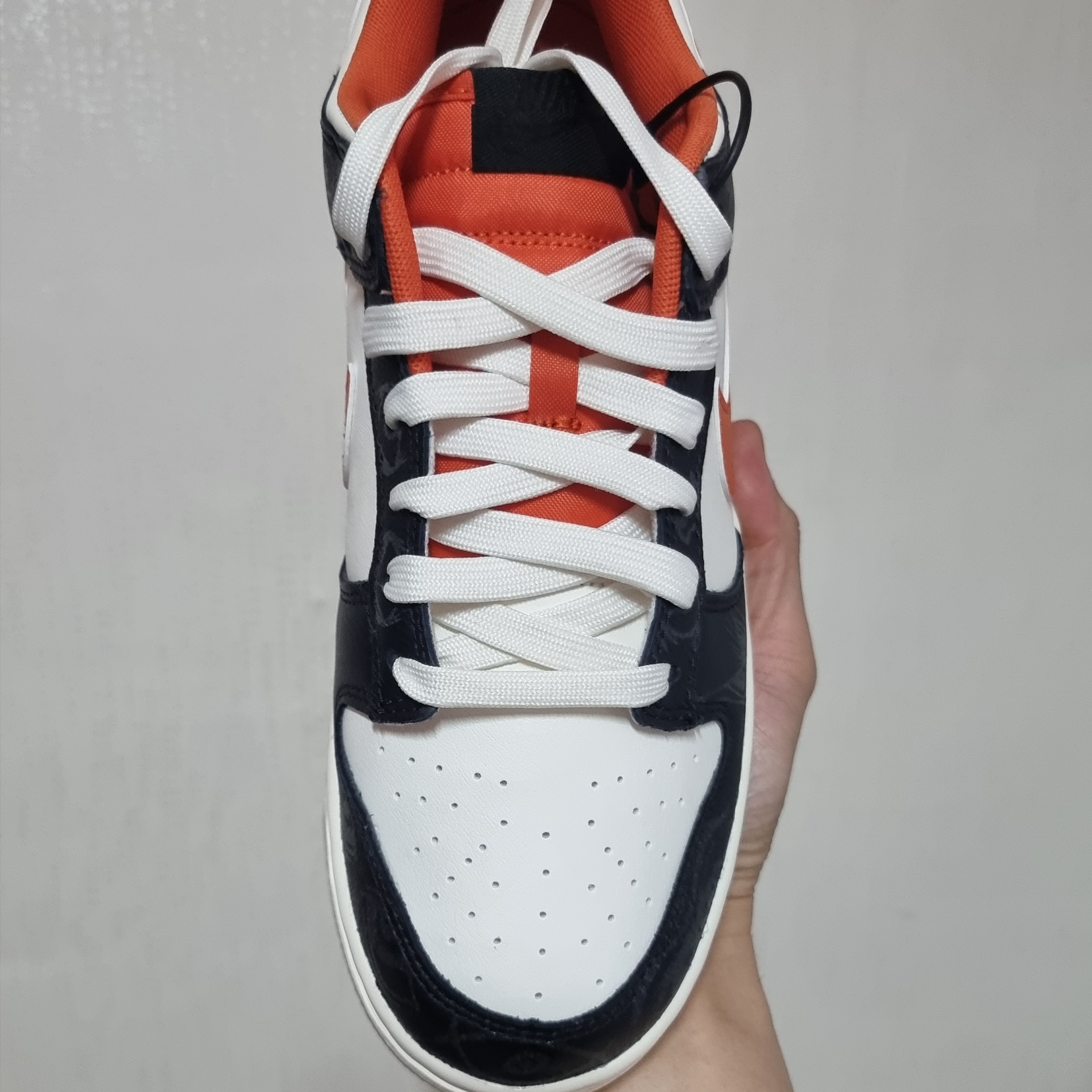 Nike Dunk Low Retro PRM Halloween 착용 스타일 - 4