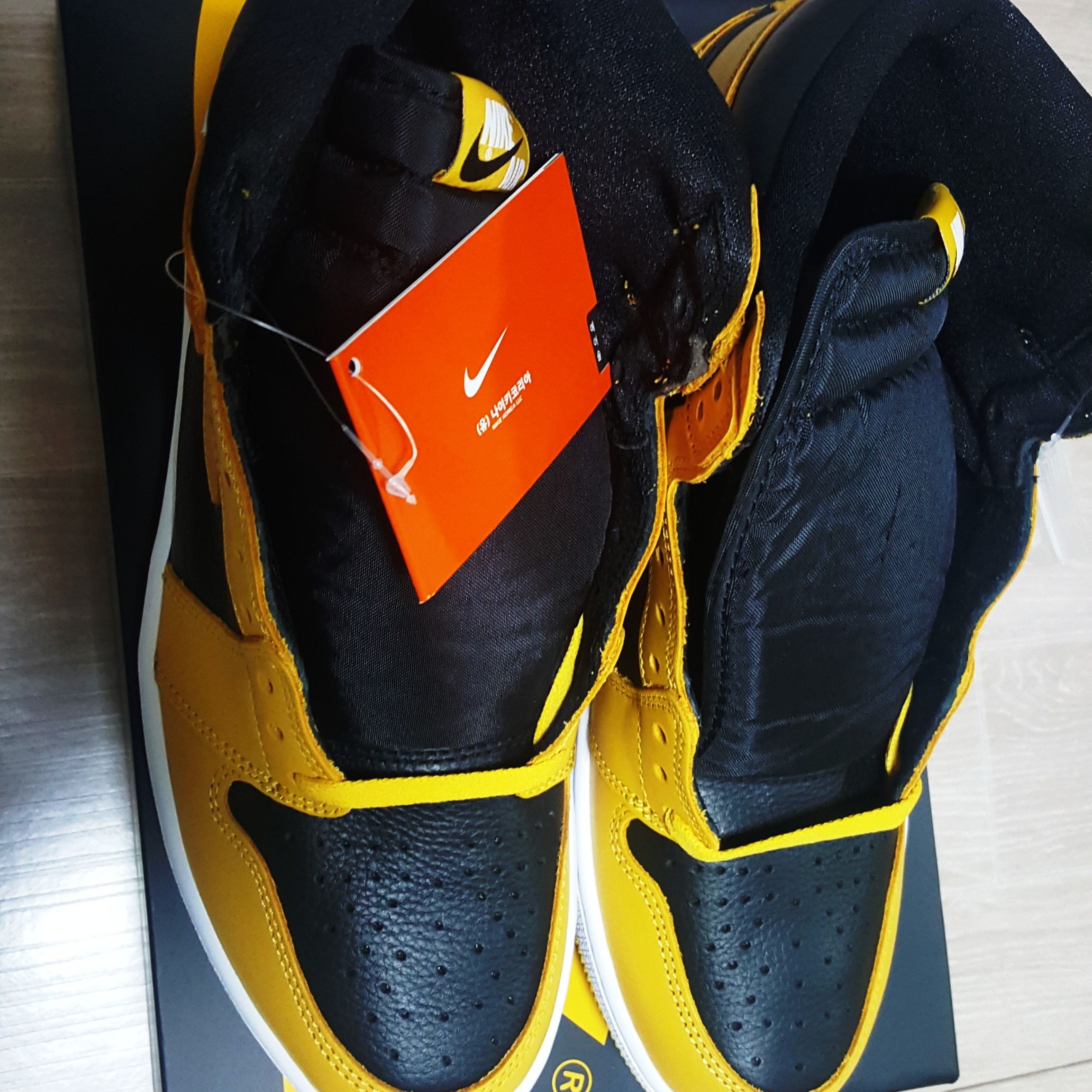 Jordan 1 Retro High OG Pollen 착용 스타일 - 2