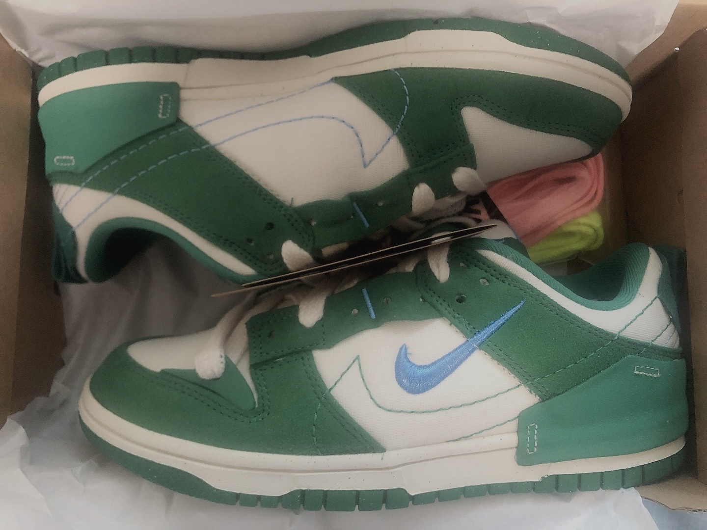 (W) Nike Dunk Low Disrupt 2 Phantom University Blue 착용 스타일