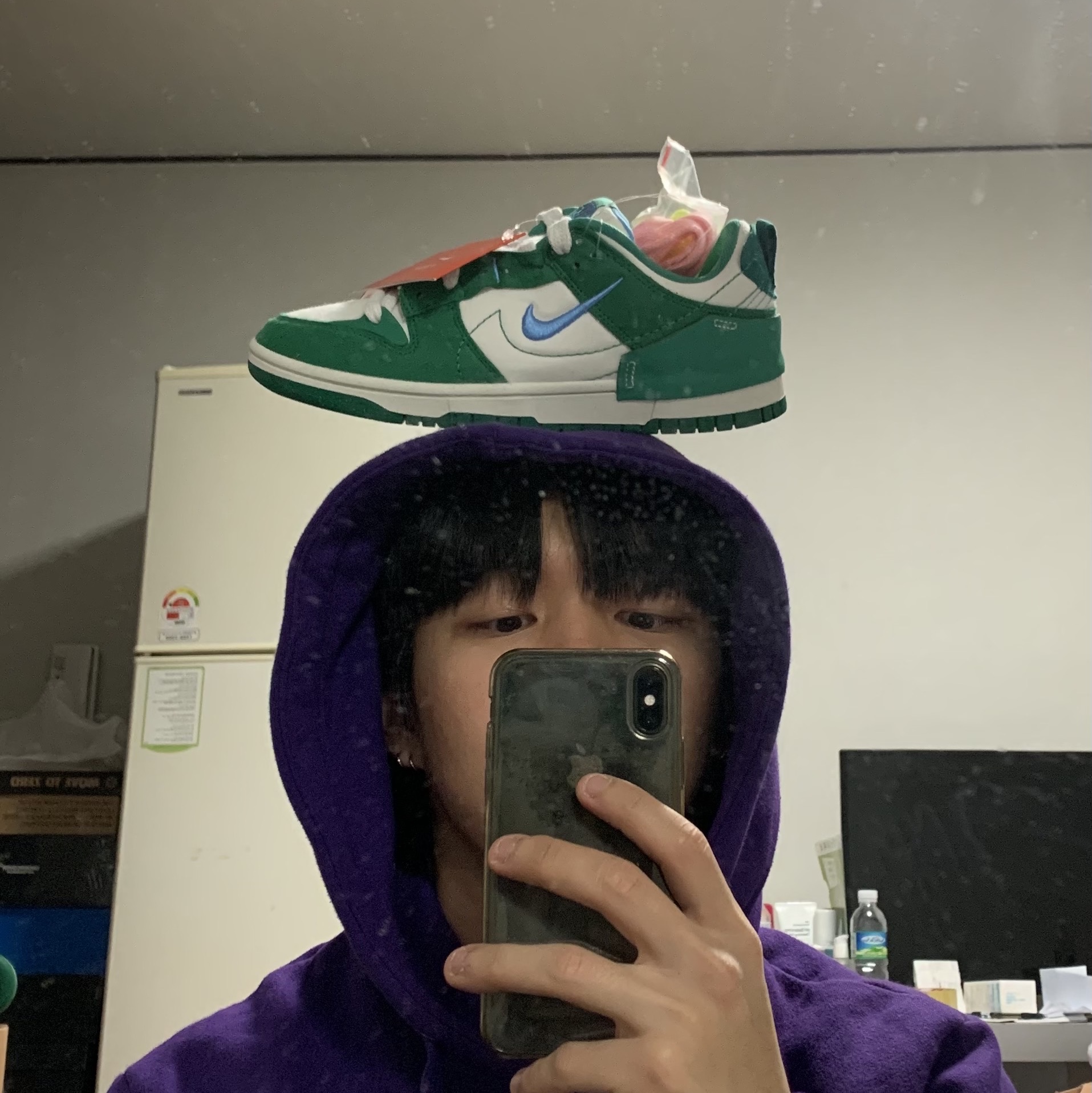 (W) Nike Dunk Low Disrupt 2 Phantom University Blue 착용 스타일