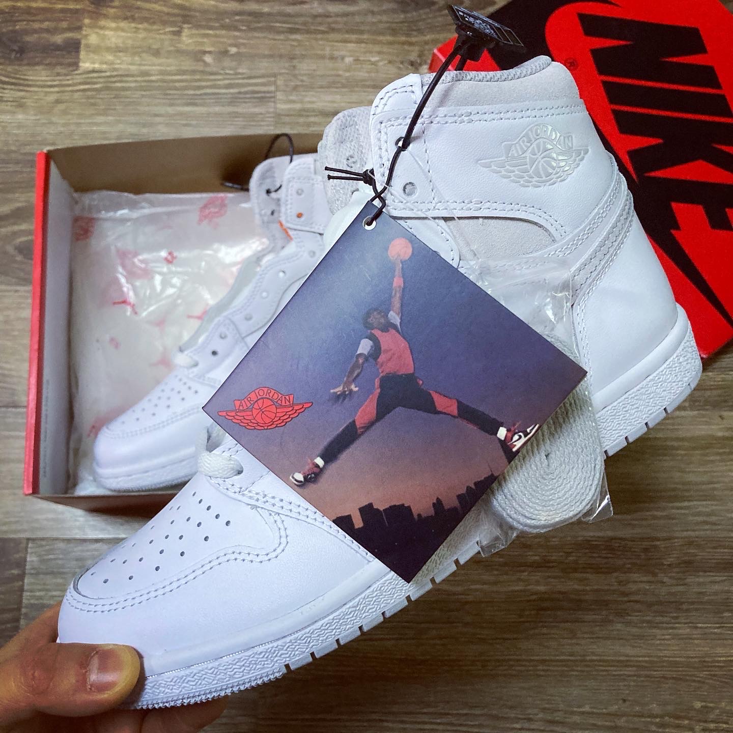 Jordan 1 High 85 Neutral Grey 착용 스타일 - 1