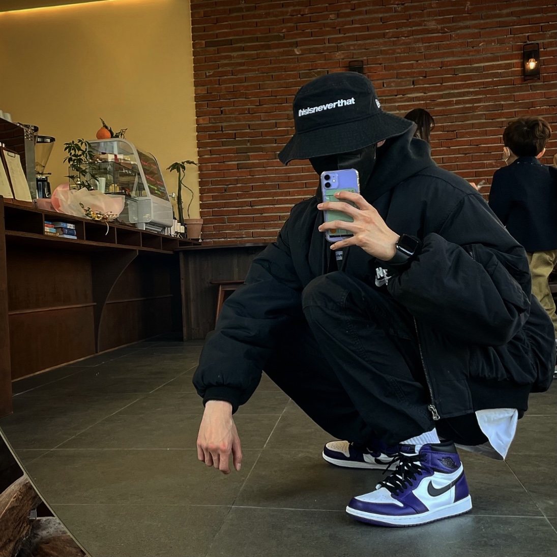Jordan 1 Retro High OG Court Purple 2020 착용 스타일