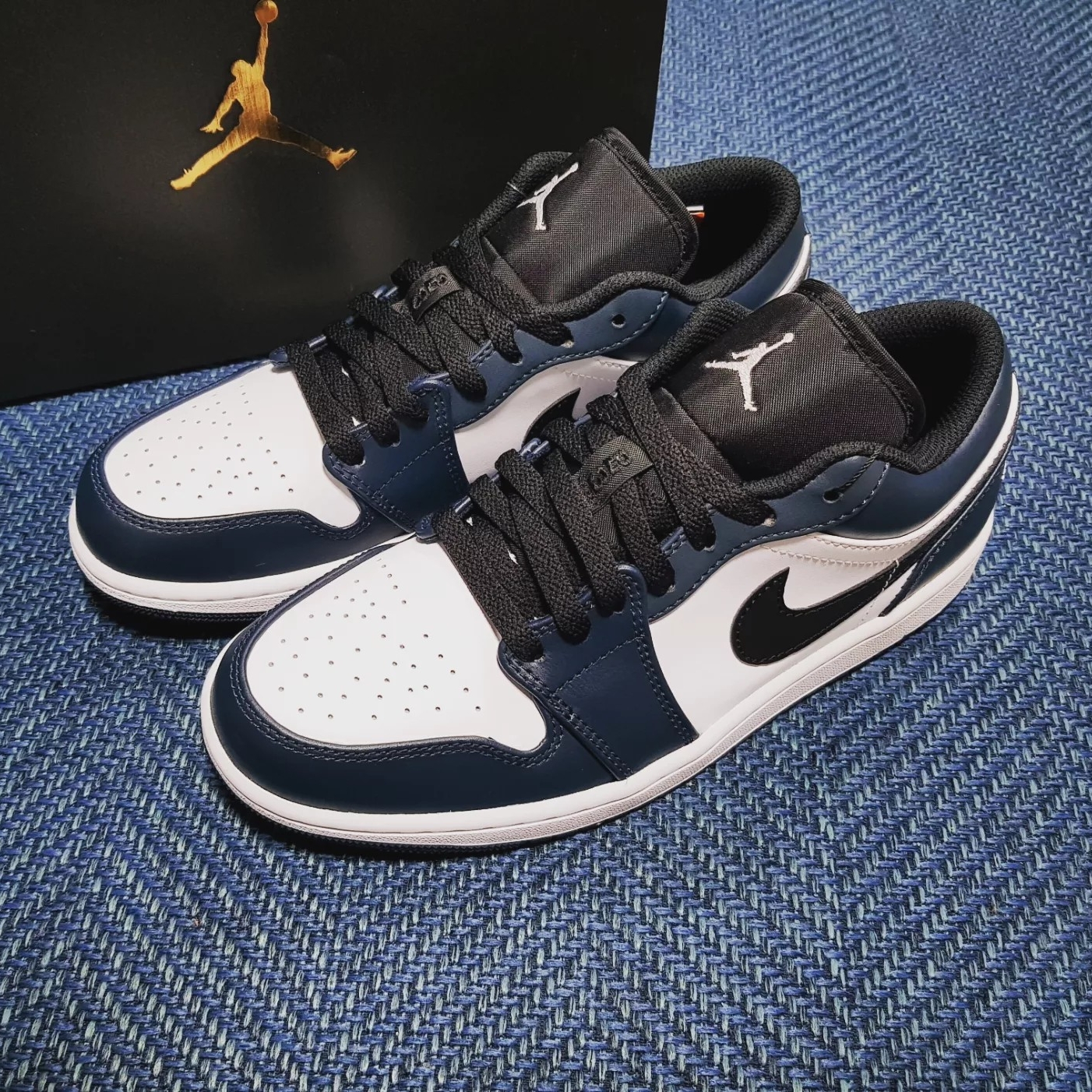 Jordan 1 Low Dark Teal 착용 스타일 - 1
