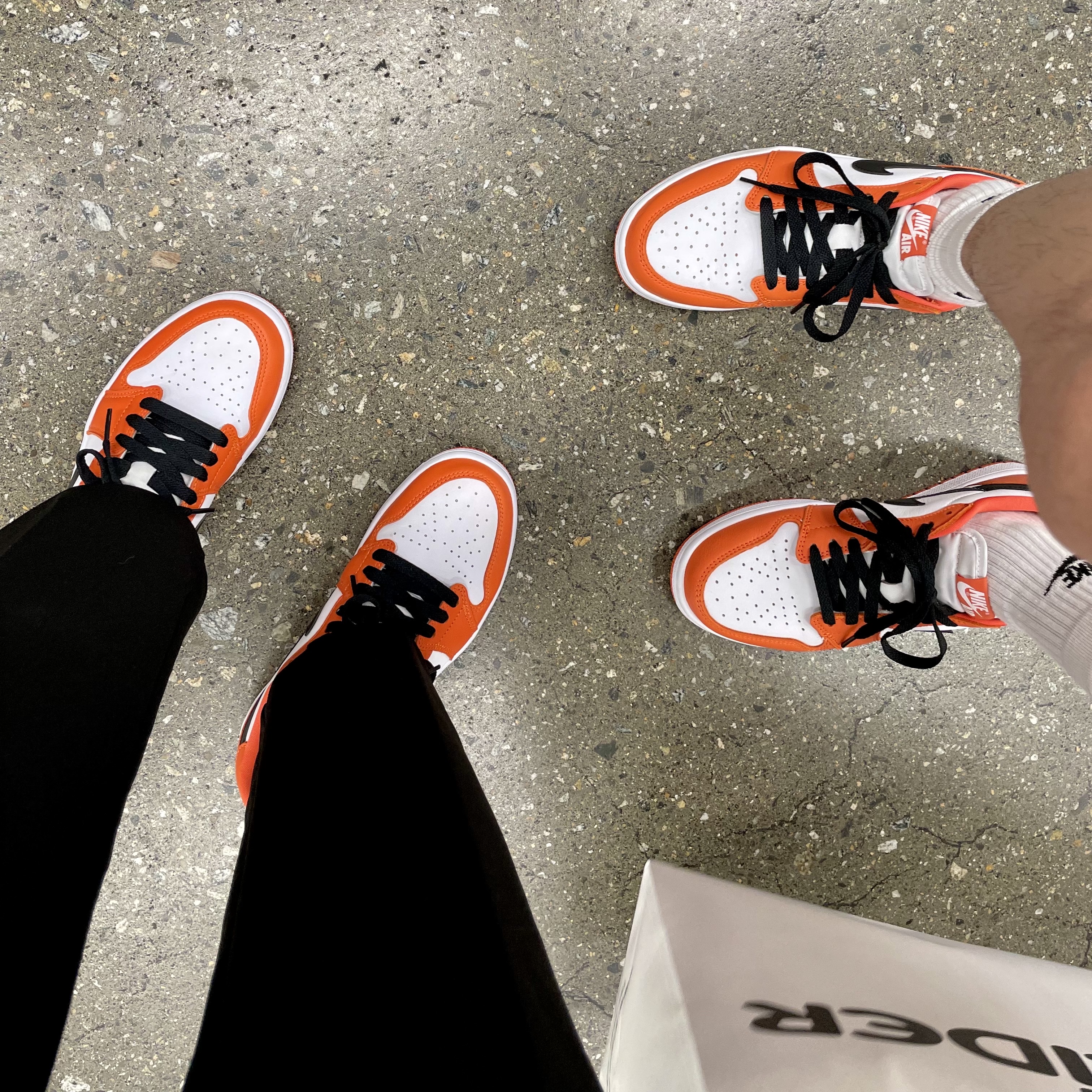 (W) Jordan 1 Low OG Starfish 착용 스타일 - 3
